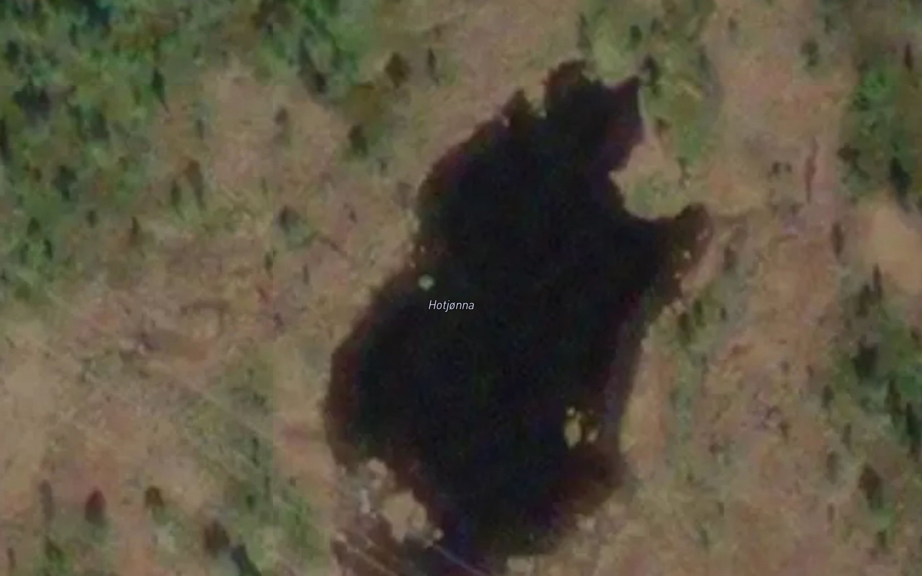 Satellite map of the Hotjonnin