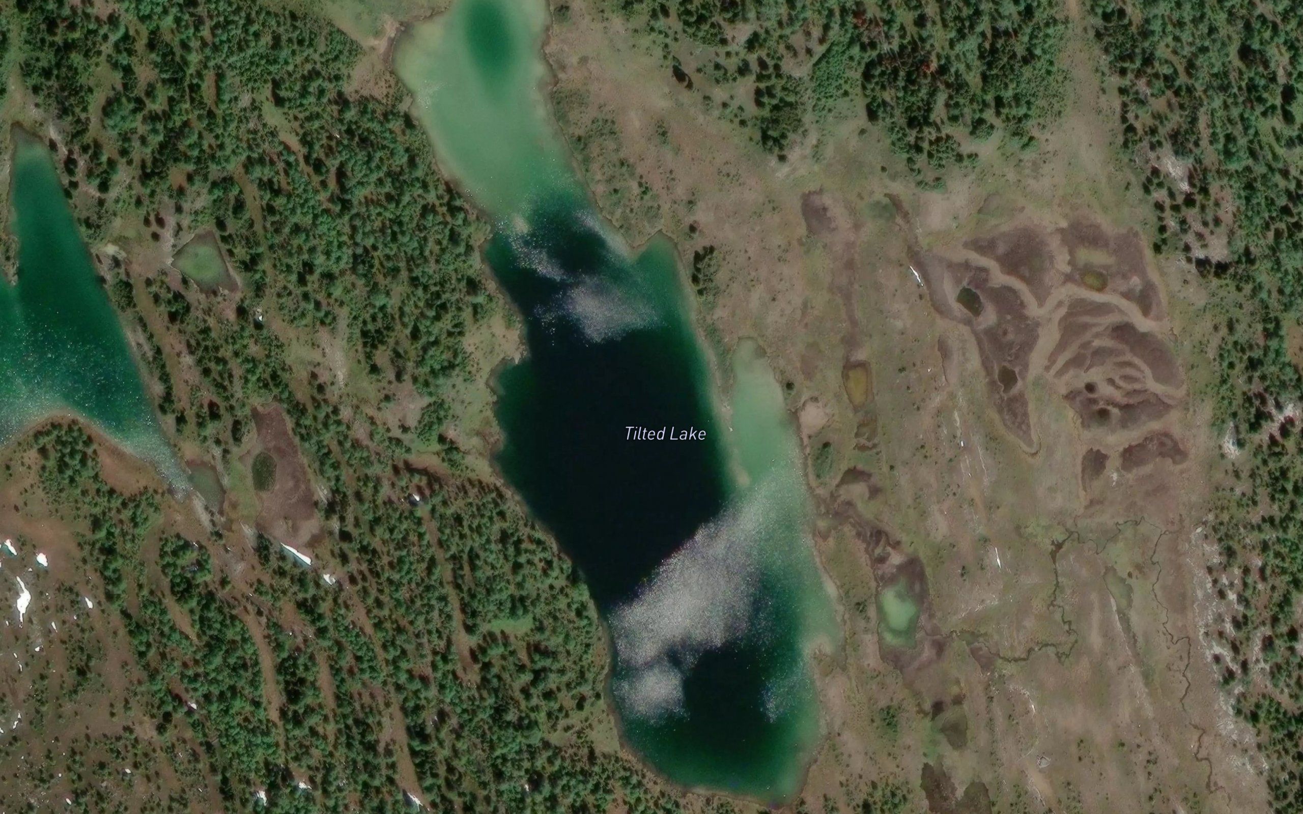 Tilted Lake