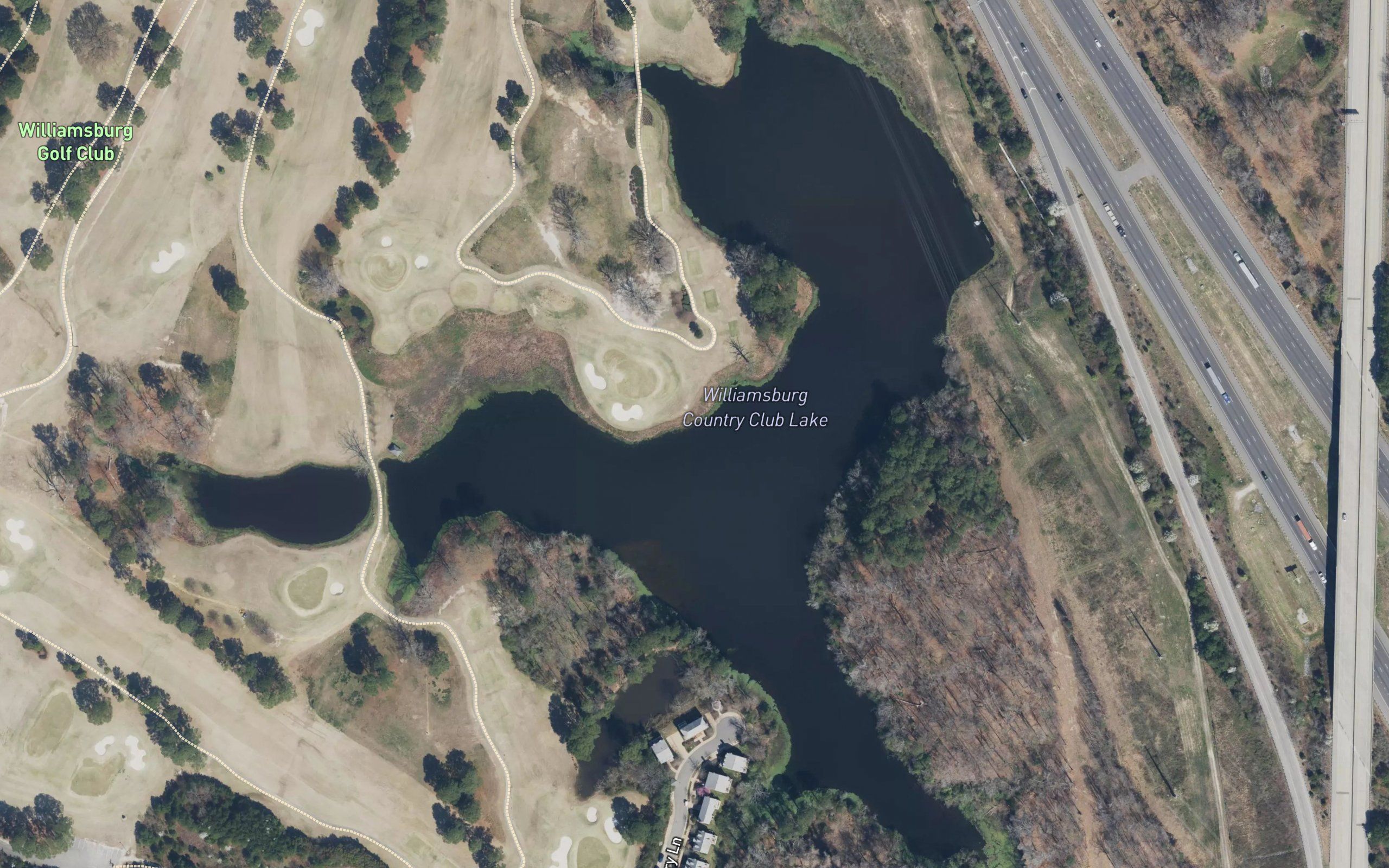 Williamsburg Country Club Lake