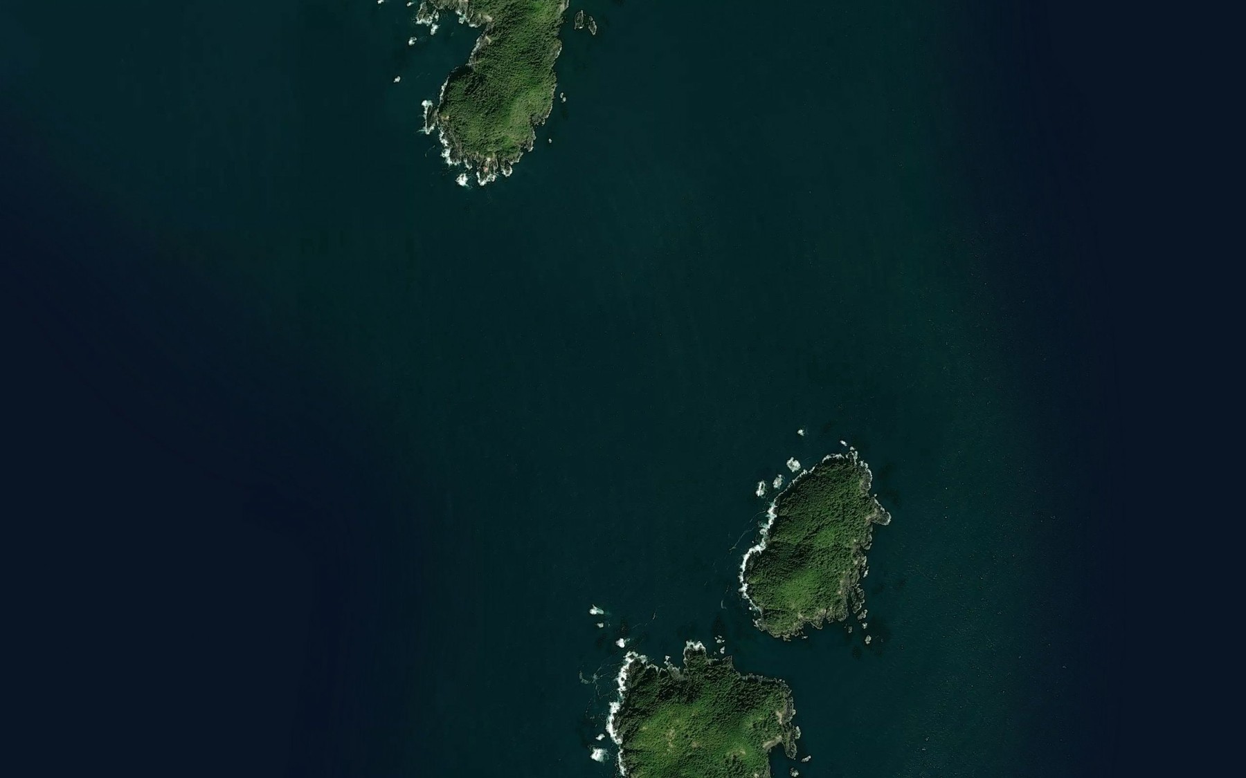 Satellite map of the Decision Passage