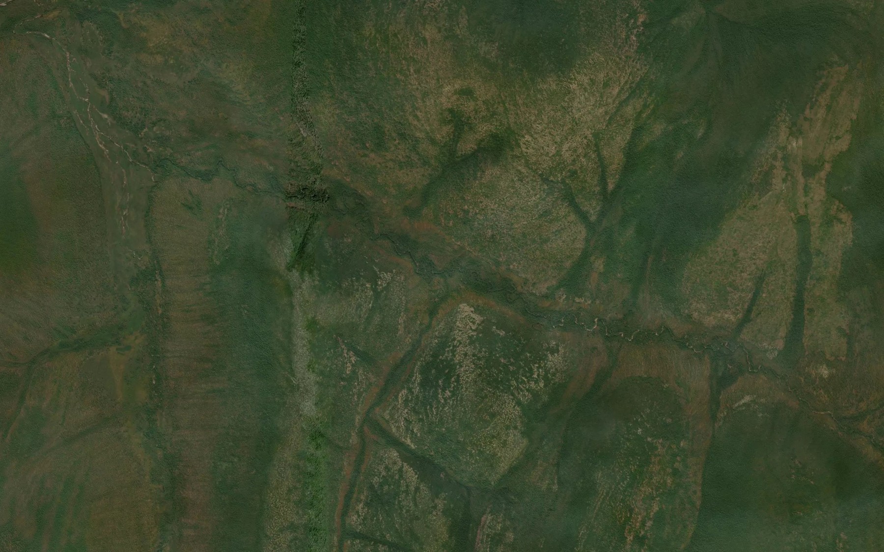 Satellite map of the Tenevoy