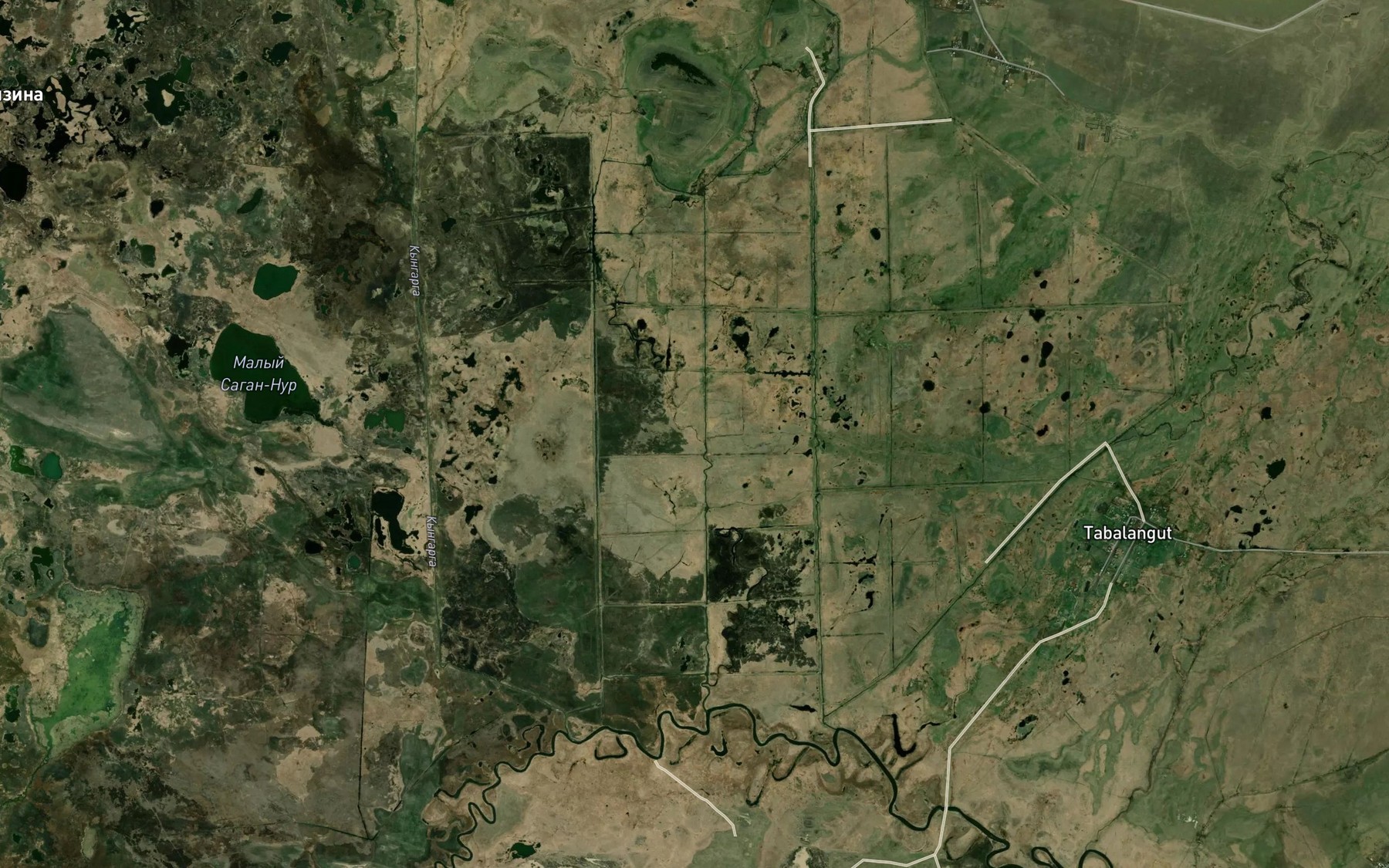 Satellite map of the Khobok