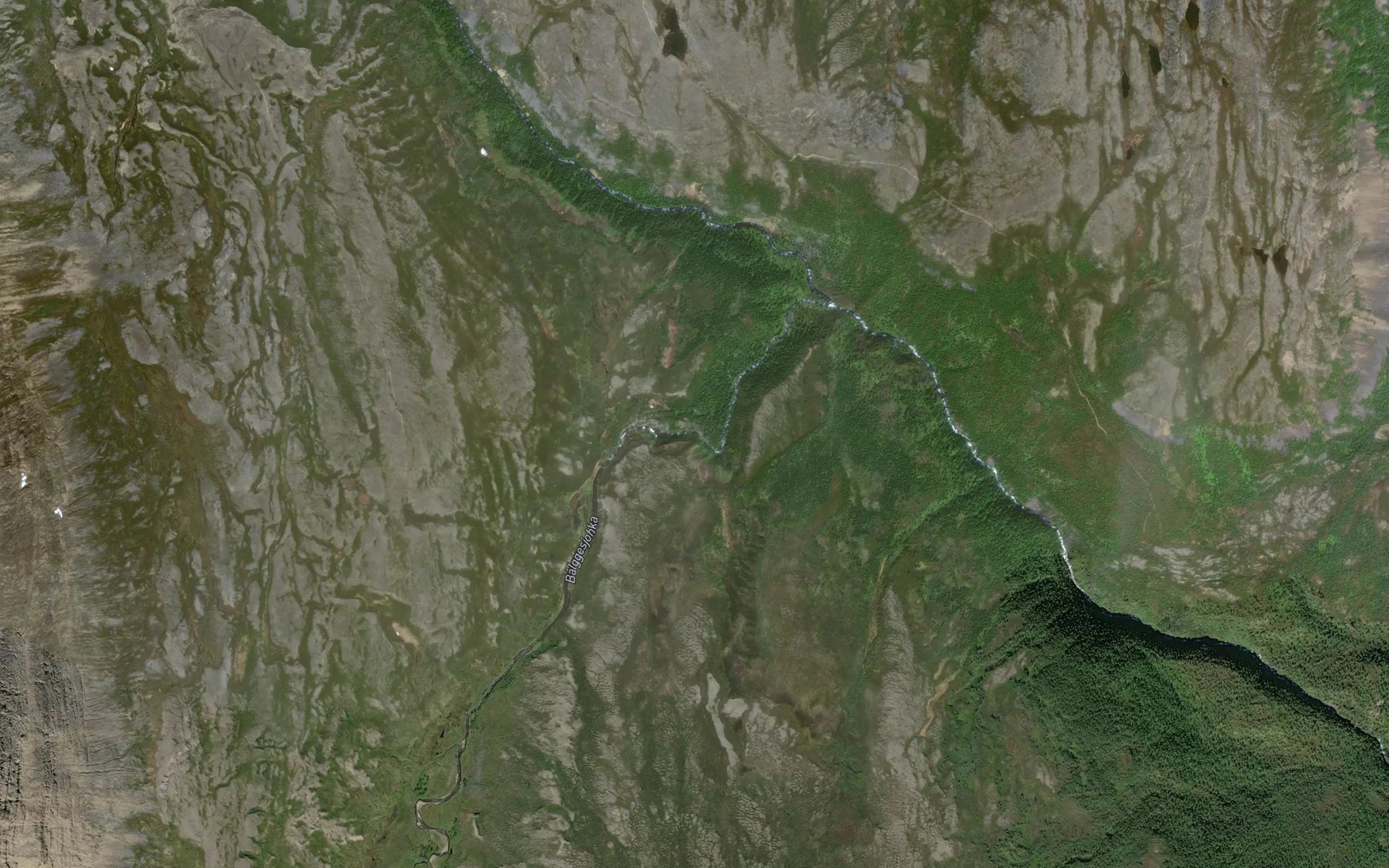 Satellite map of the Balgesgarni