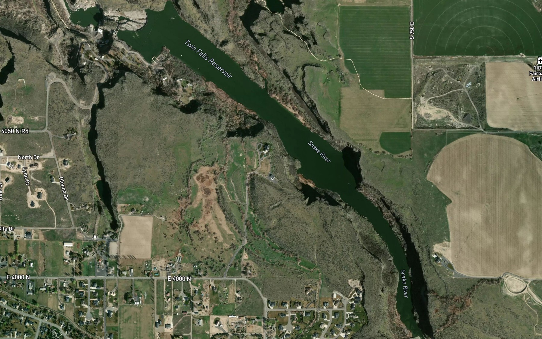 Satellite map of the Spot 3