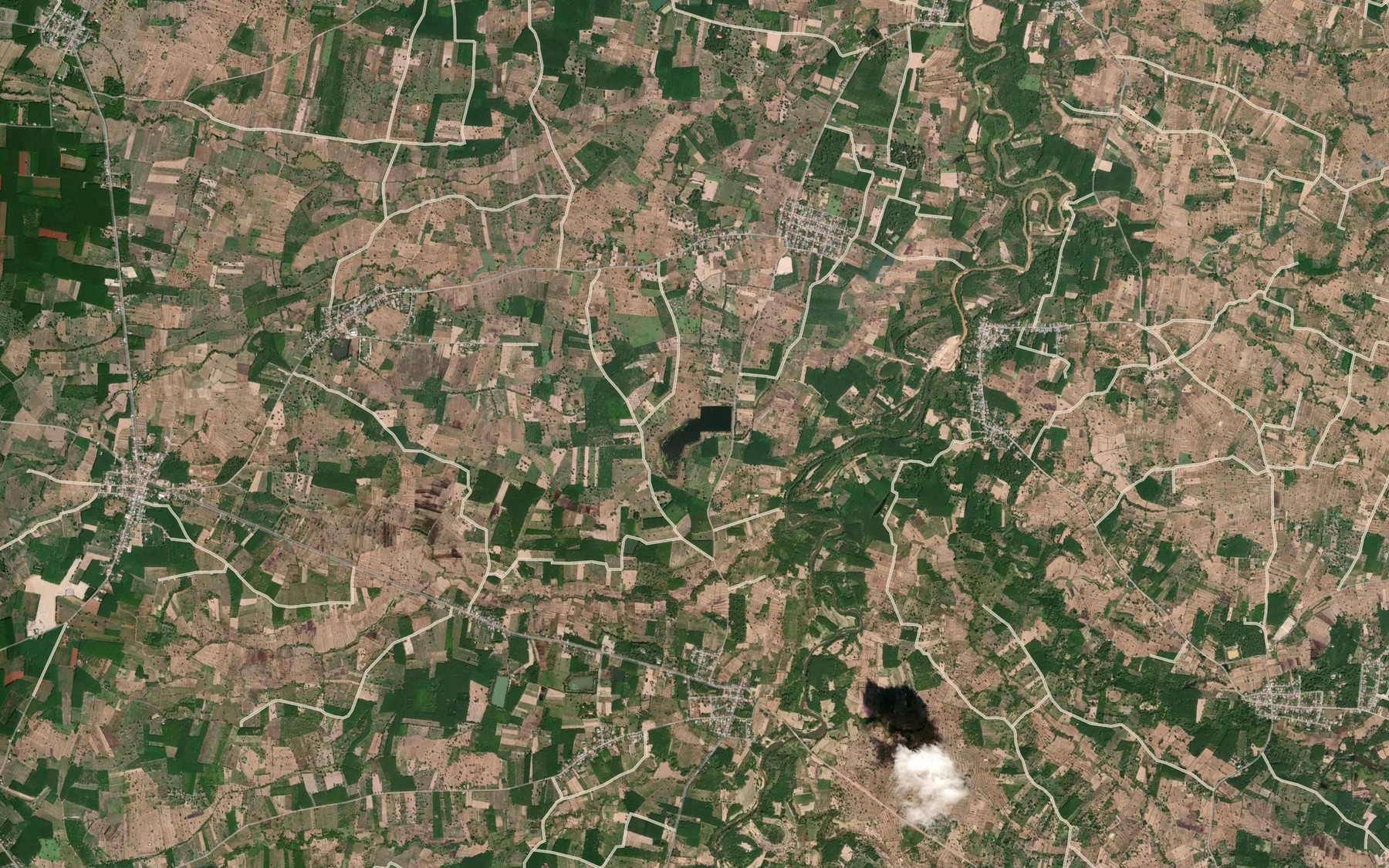 Satellite map of the Ang Kep Nam Huai Raet