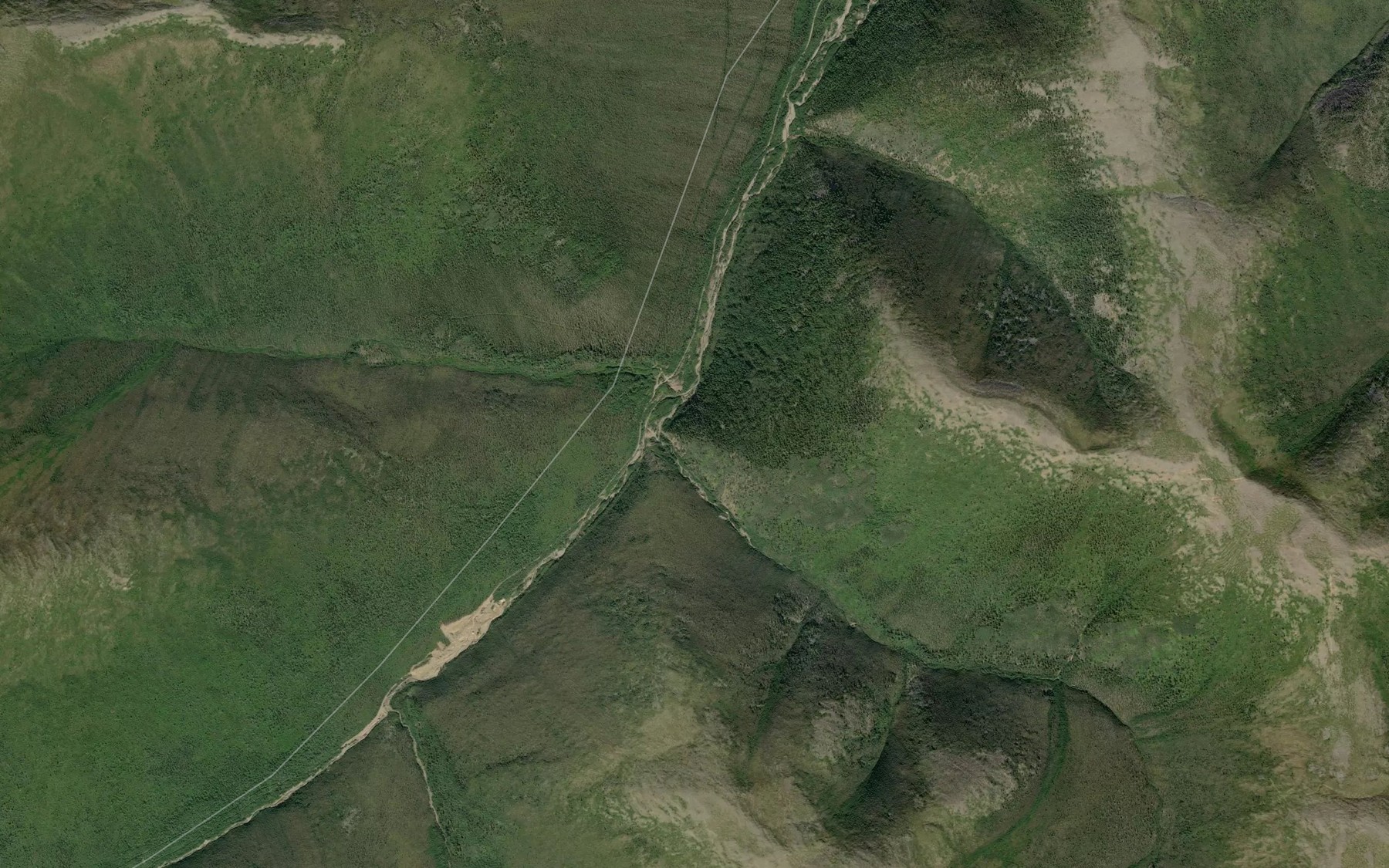 Satellite map of the Sixteen Pup