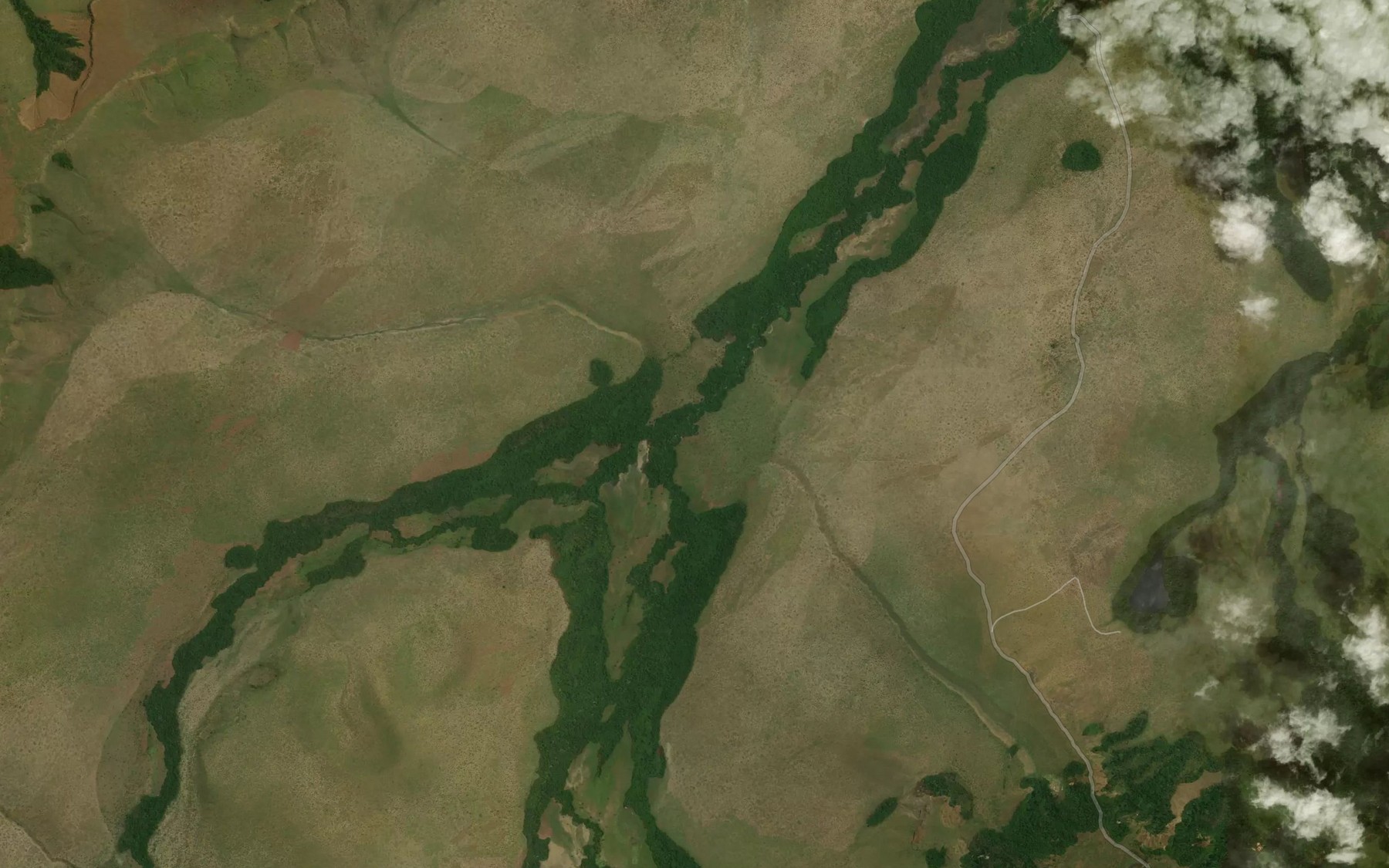 Satellite map of the Ganvouli