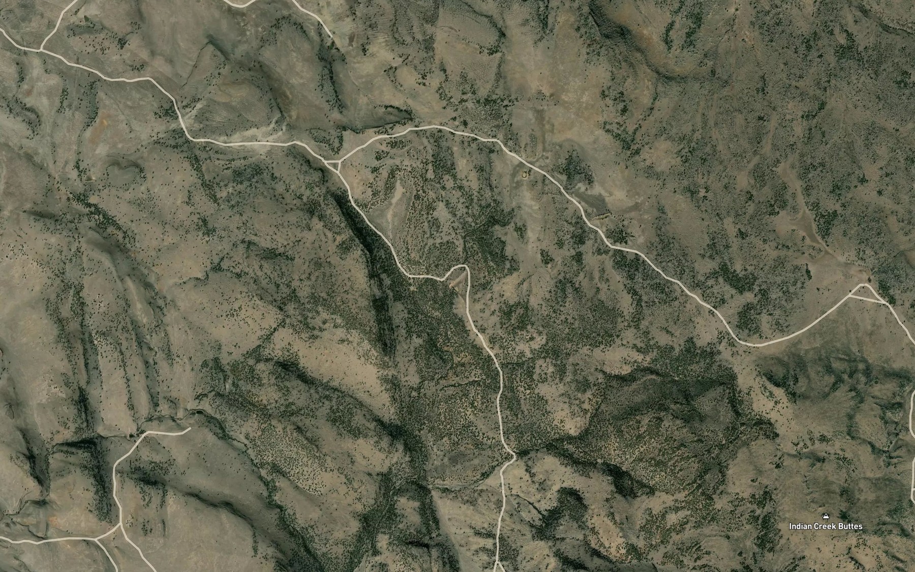 Satellite map of the Post Camp Reservoir