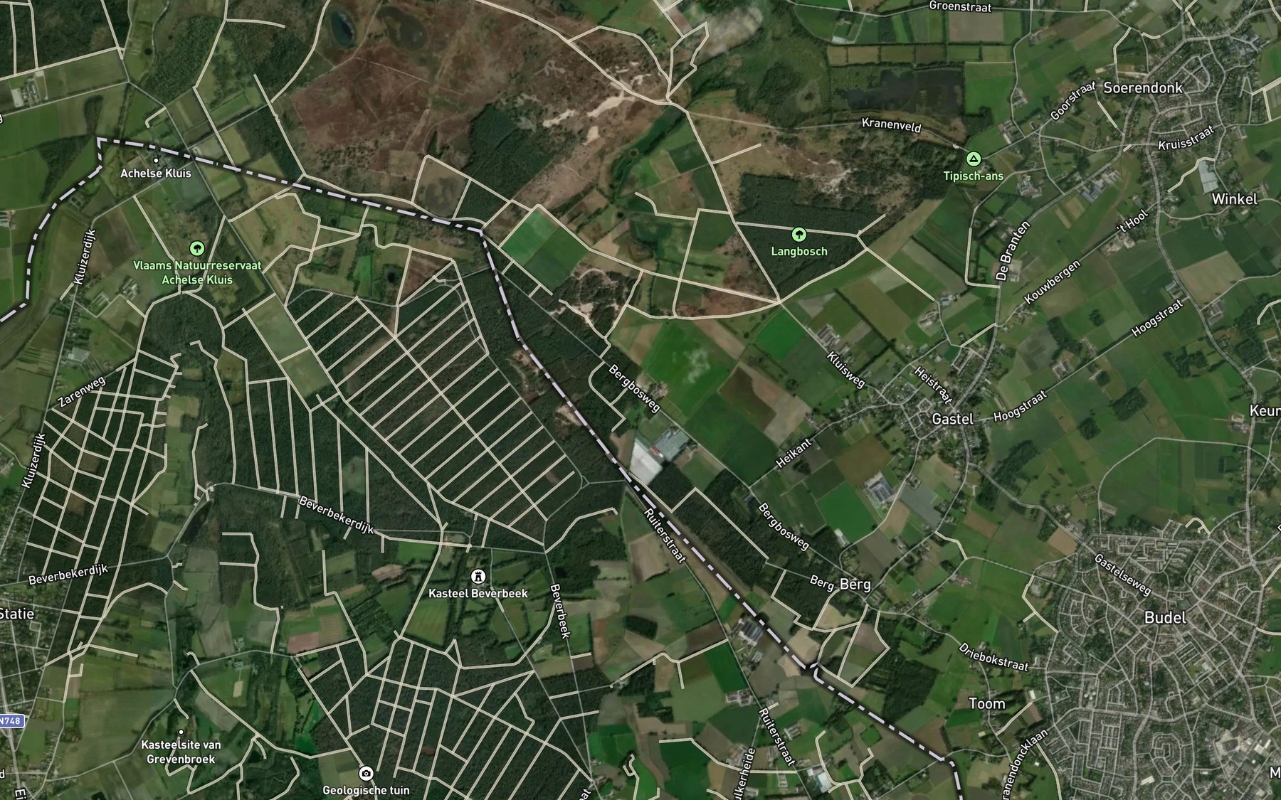 Satellite map of the Rioolbeek