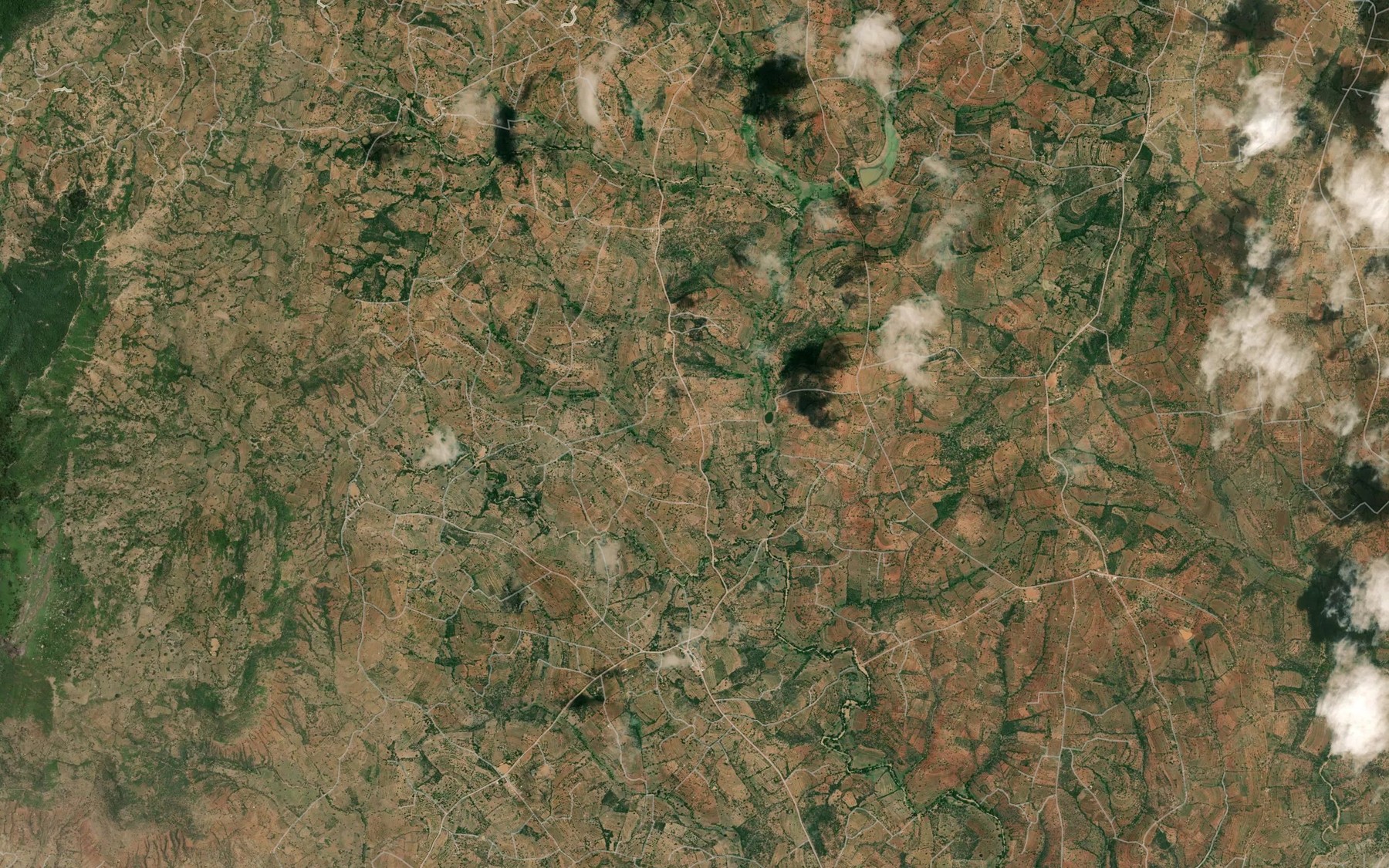 Satellite map of the Ndungumu