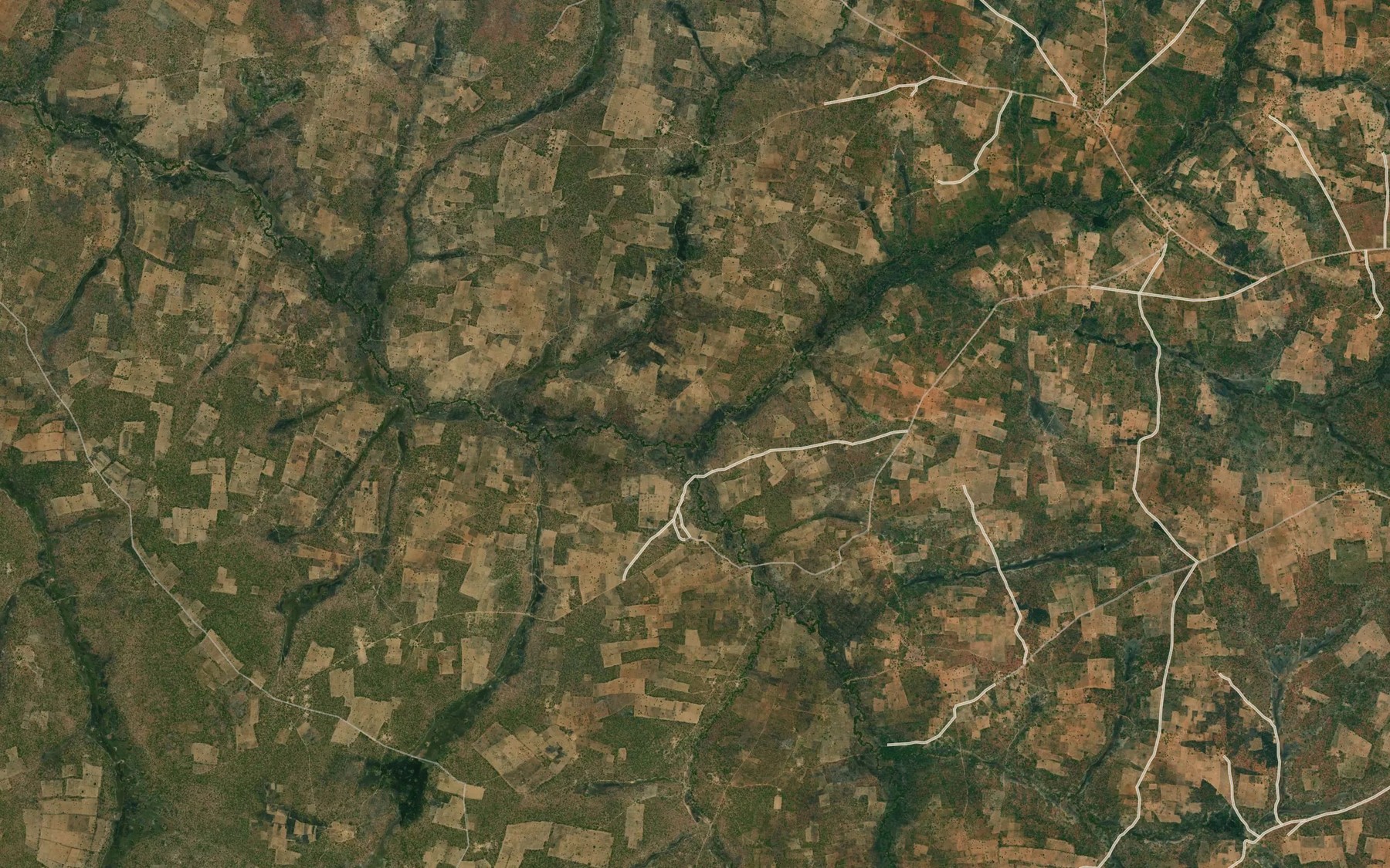 Satellite map of the Mpingozi
