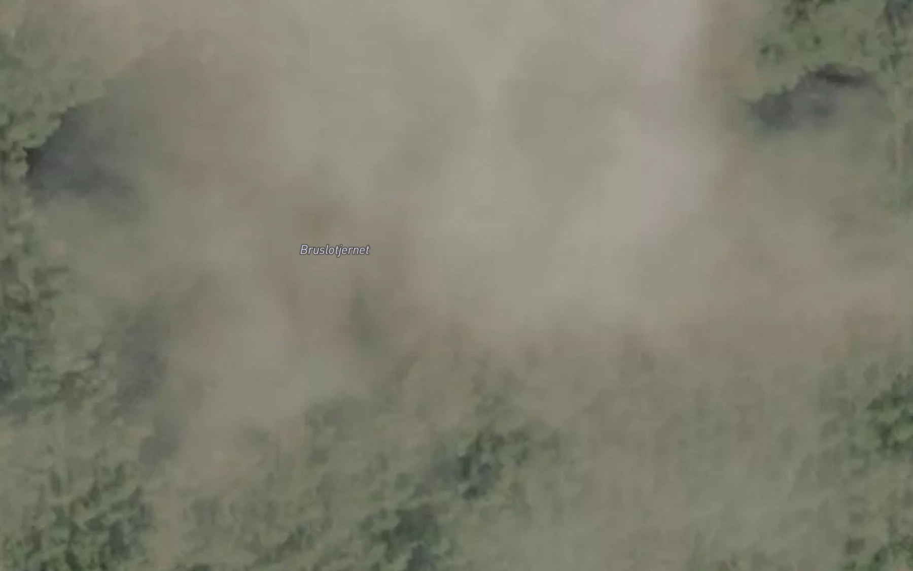 Satellite map of the Bruslotjernet