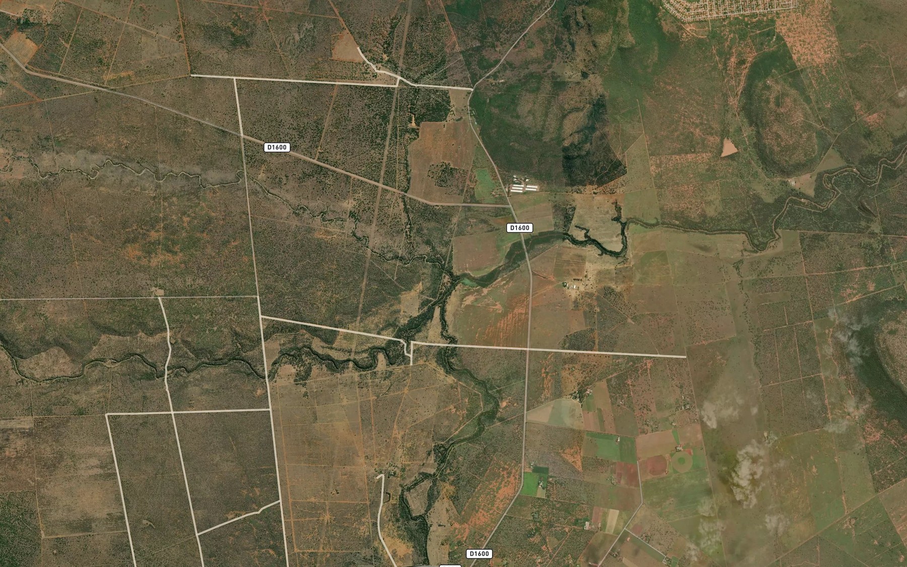 Satellite map of the Roosspruit