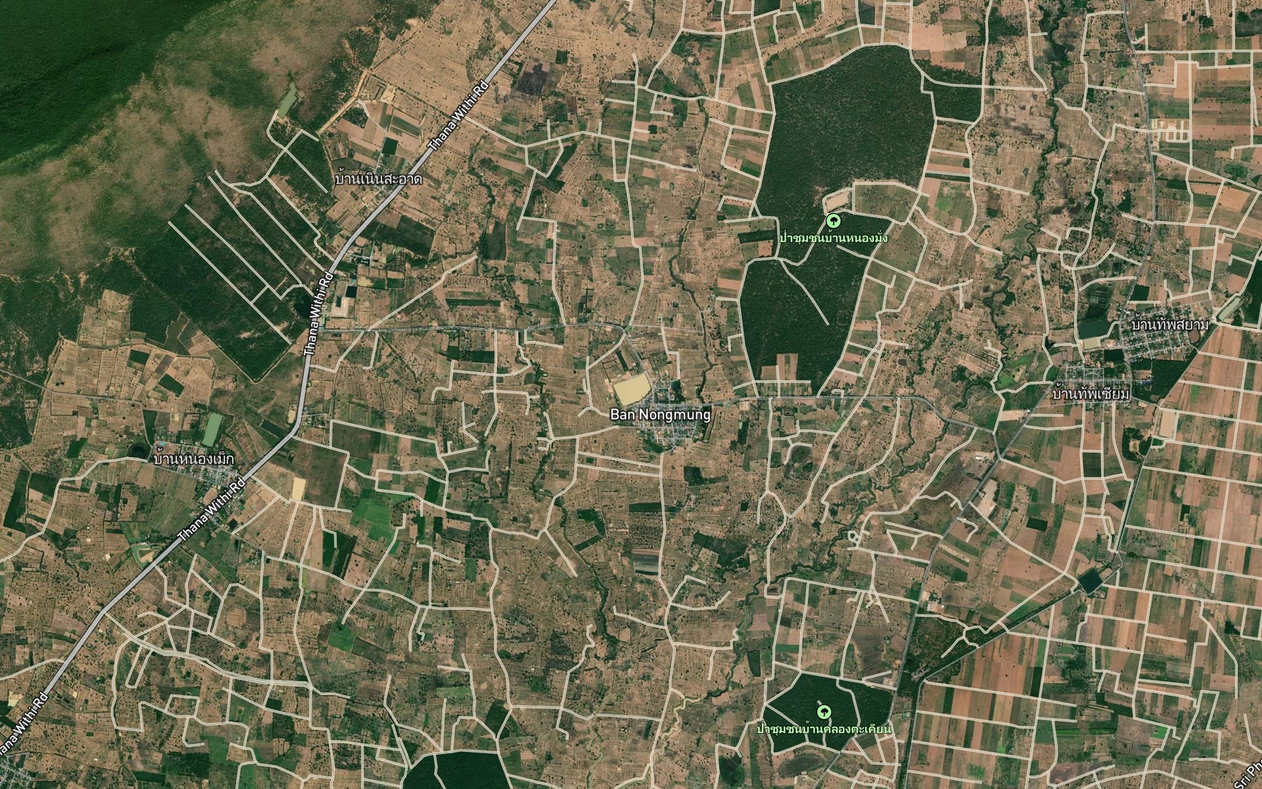 Satellite map of the Sa Nam Ban Nong Mang