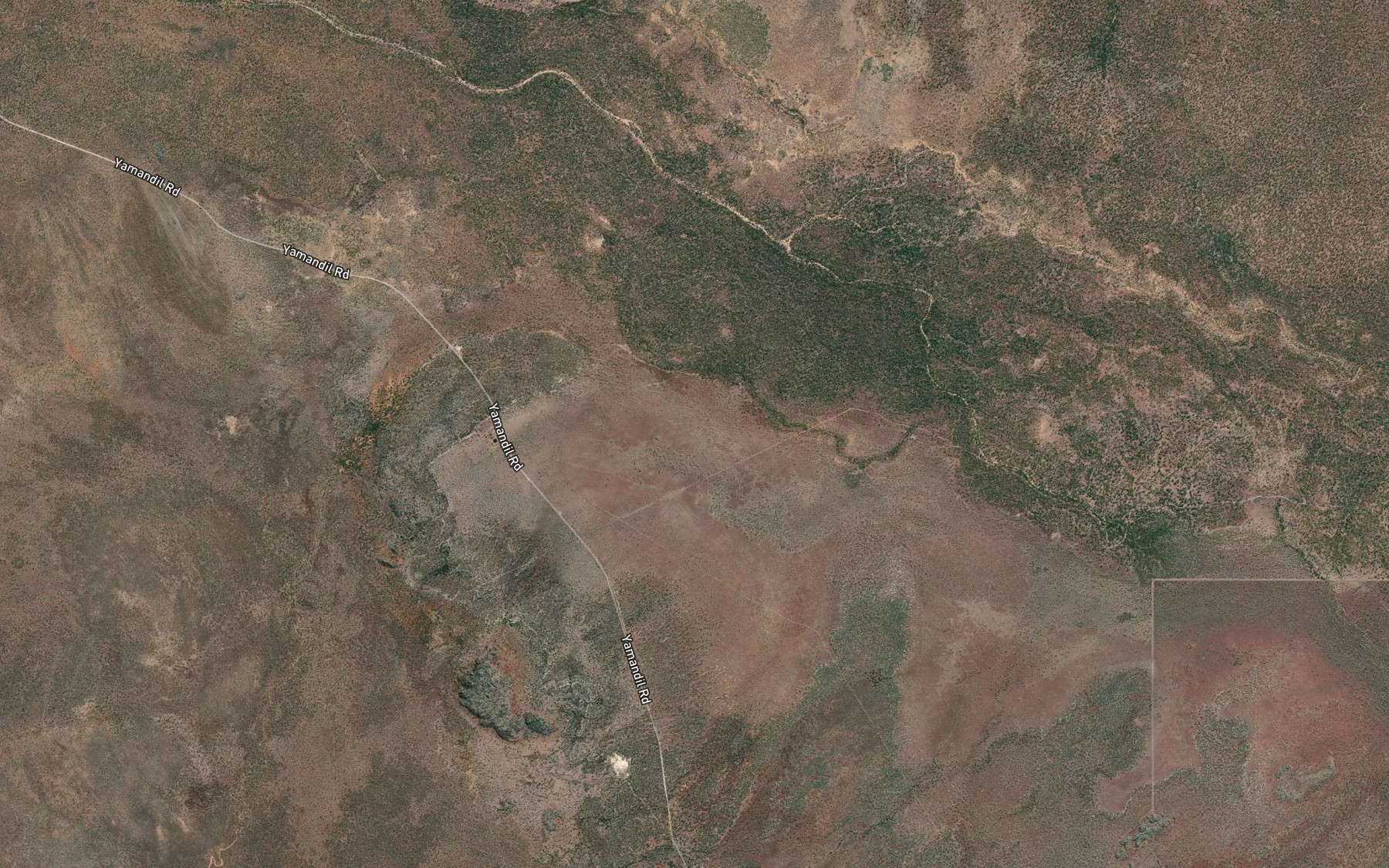 Satellite map of the Cockatoo Creek