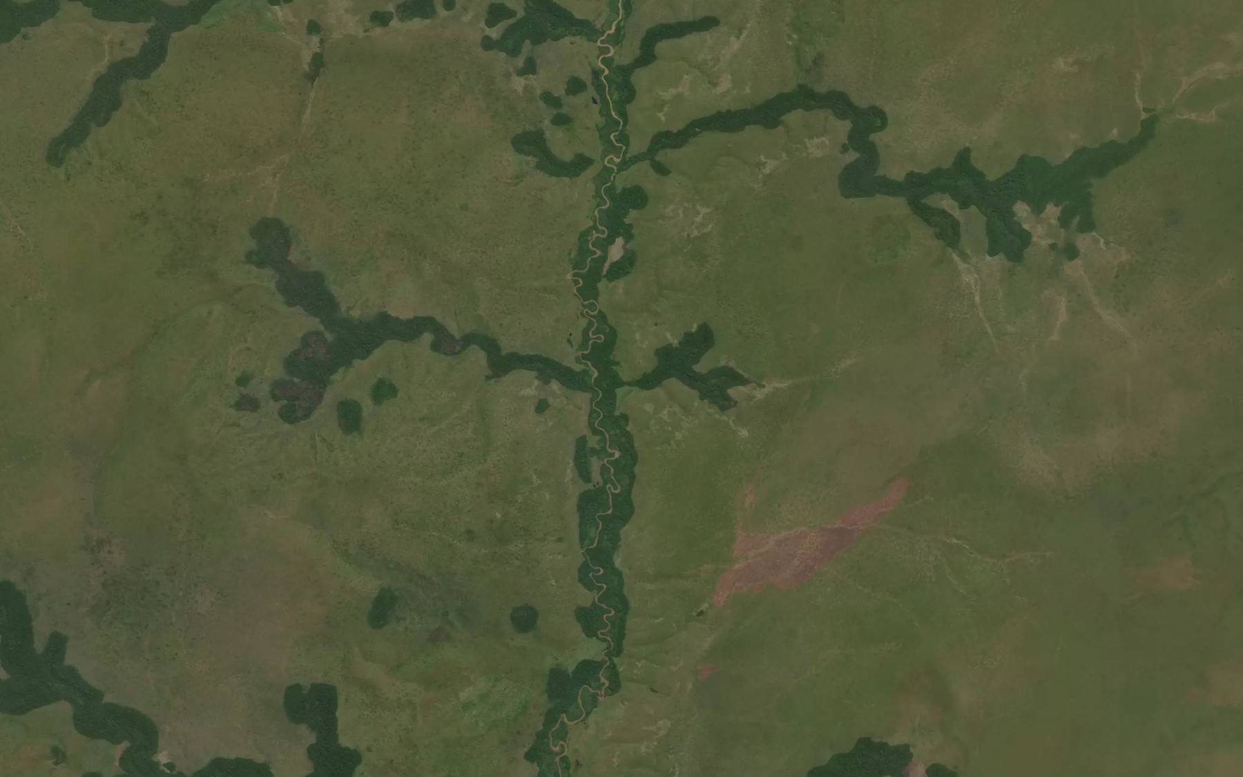 Satellite map of the Nzouma