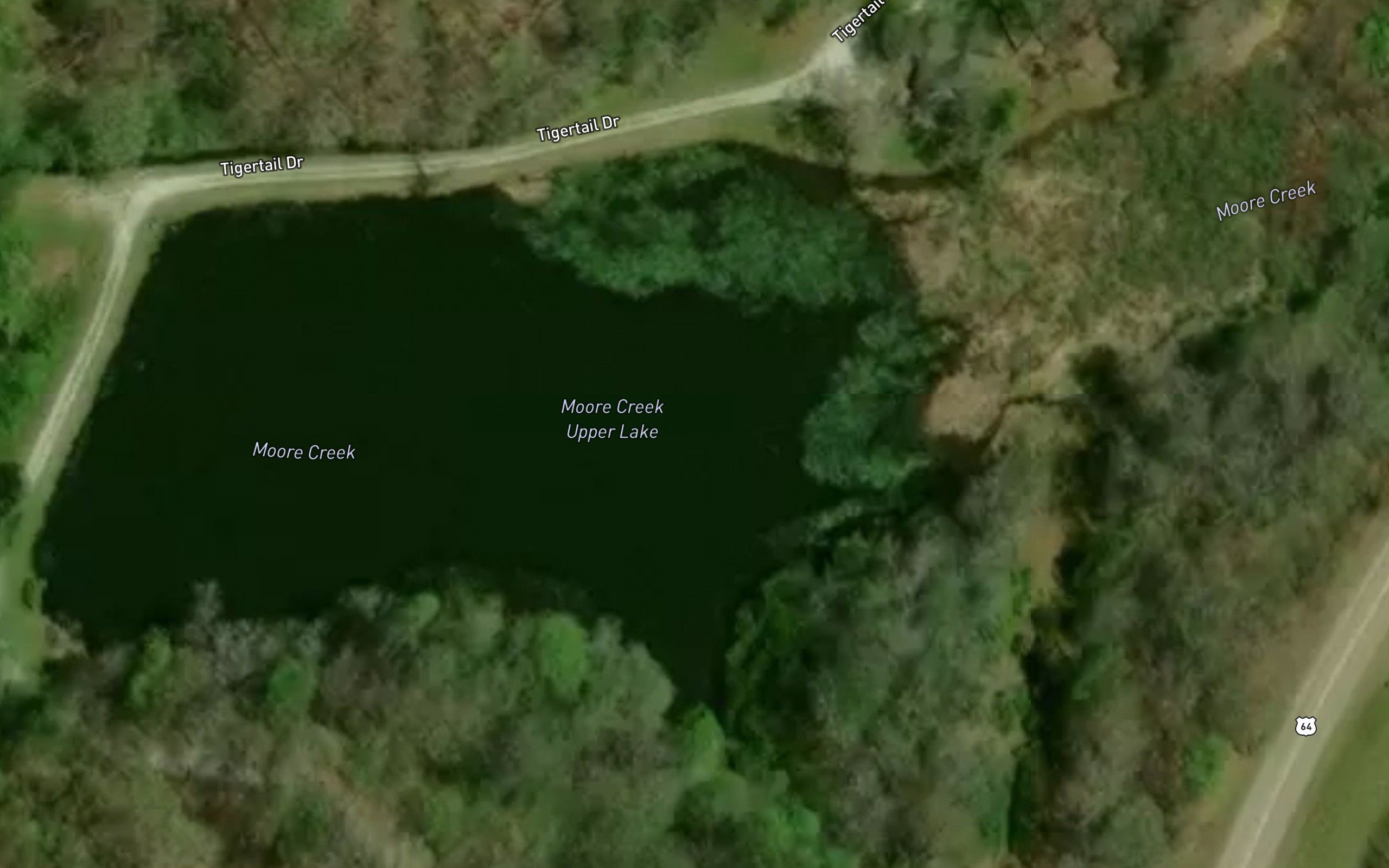 Moore Creek Upper Lake