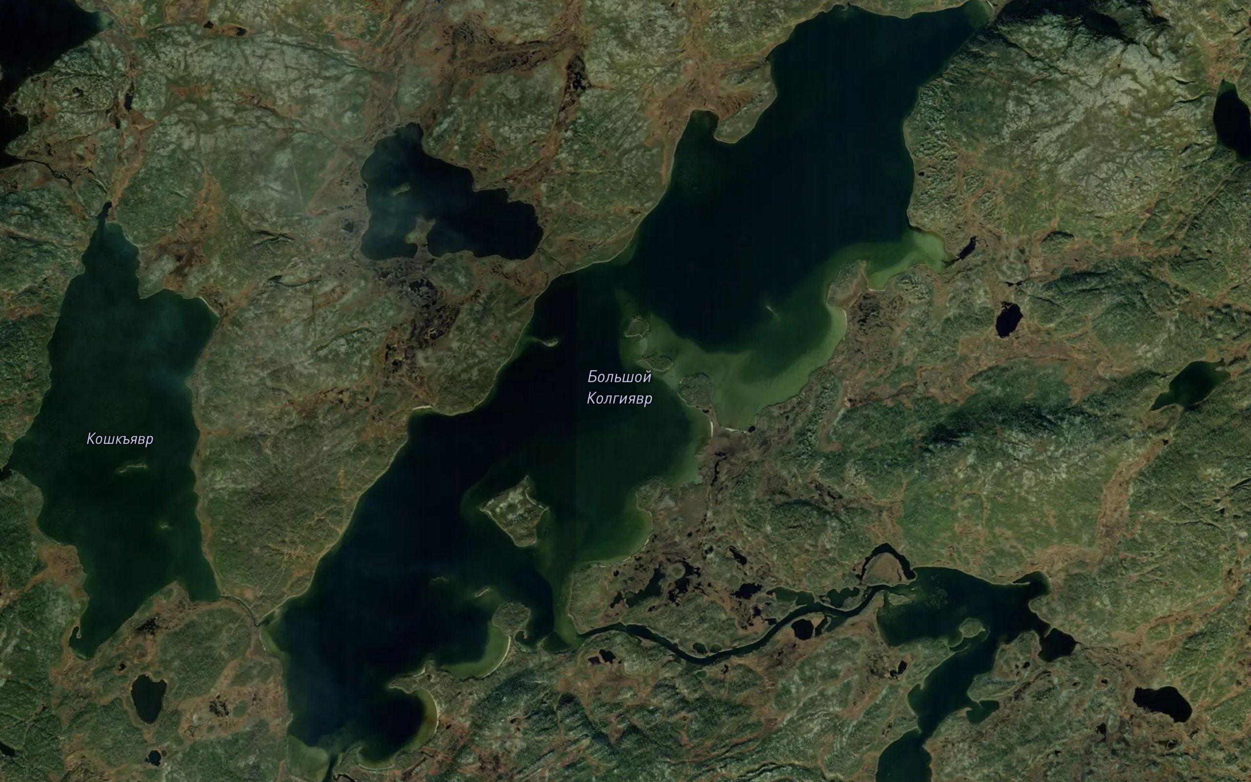 Ozero Bol'shoy Kolgiyavr