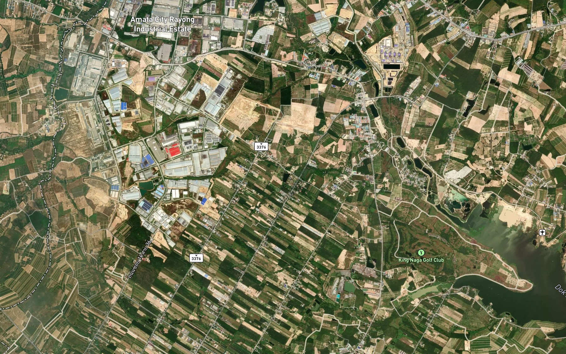 Satellite map of the Ang Kep Nam Fai Nam Lon Wang Pla
