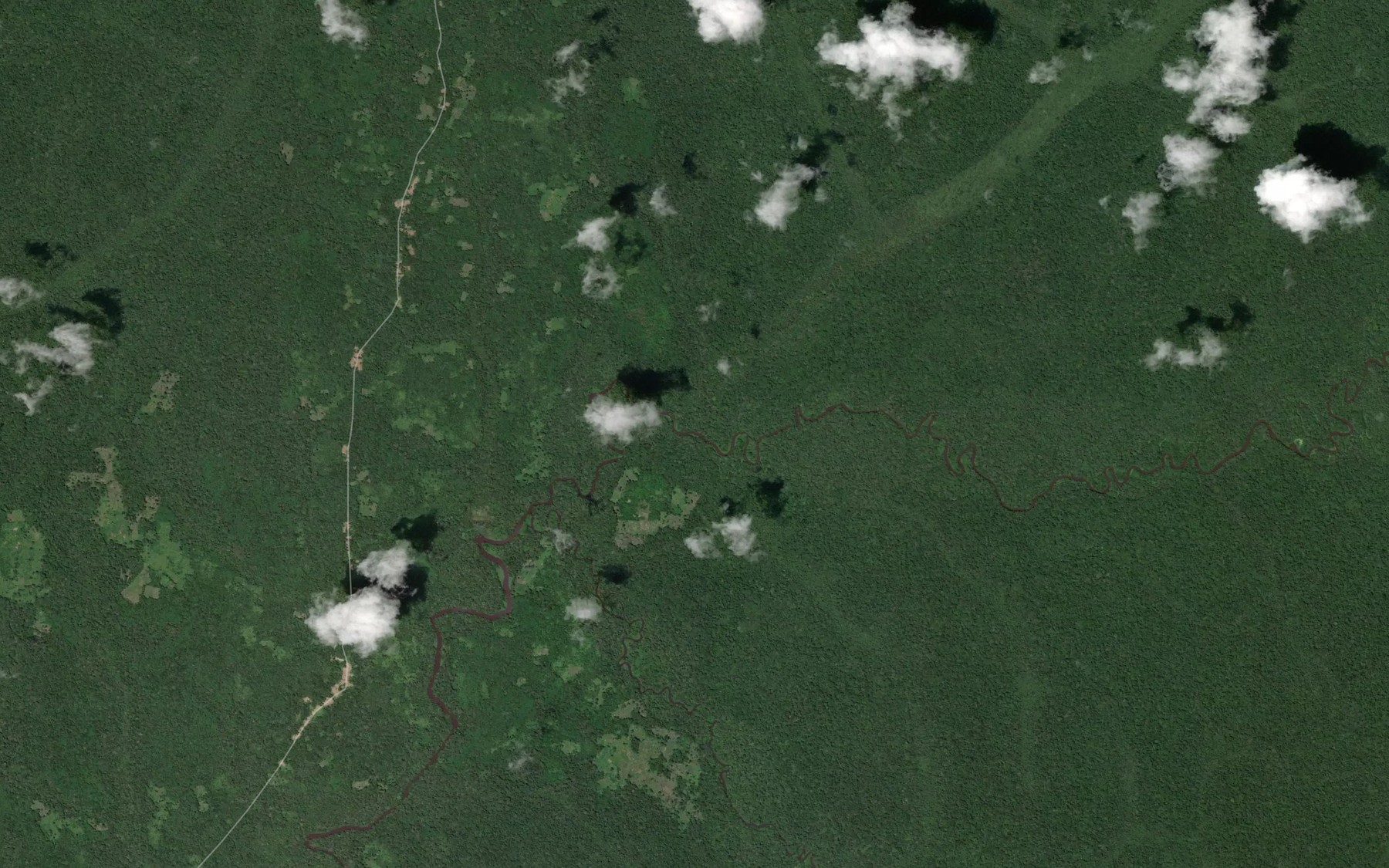 Satellite map of the Bokorukoru