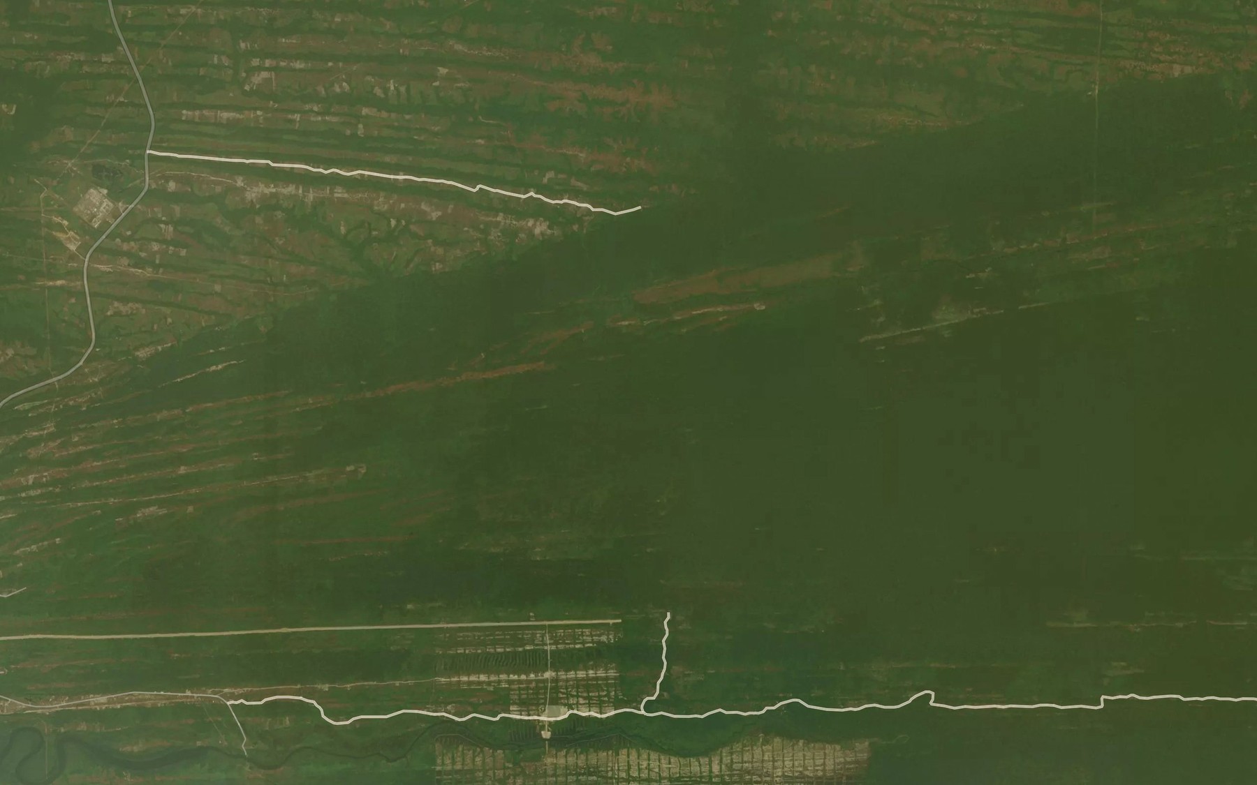 Satellite map of the Akpeti Creek