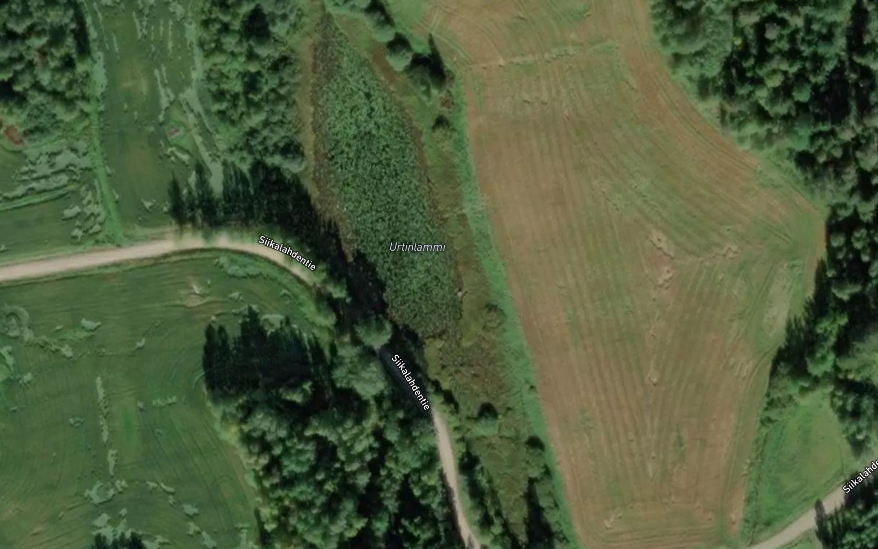 Satellite map of the Urtinlammi