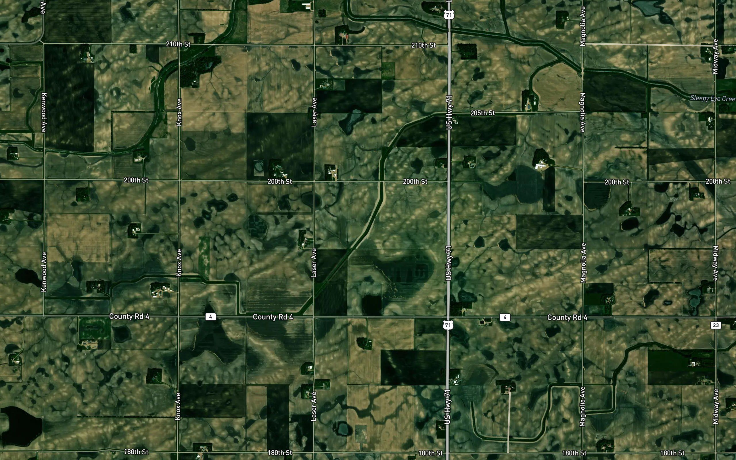 County Ditch Number Sixtyeight