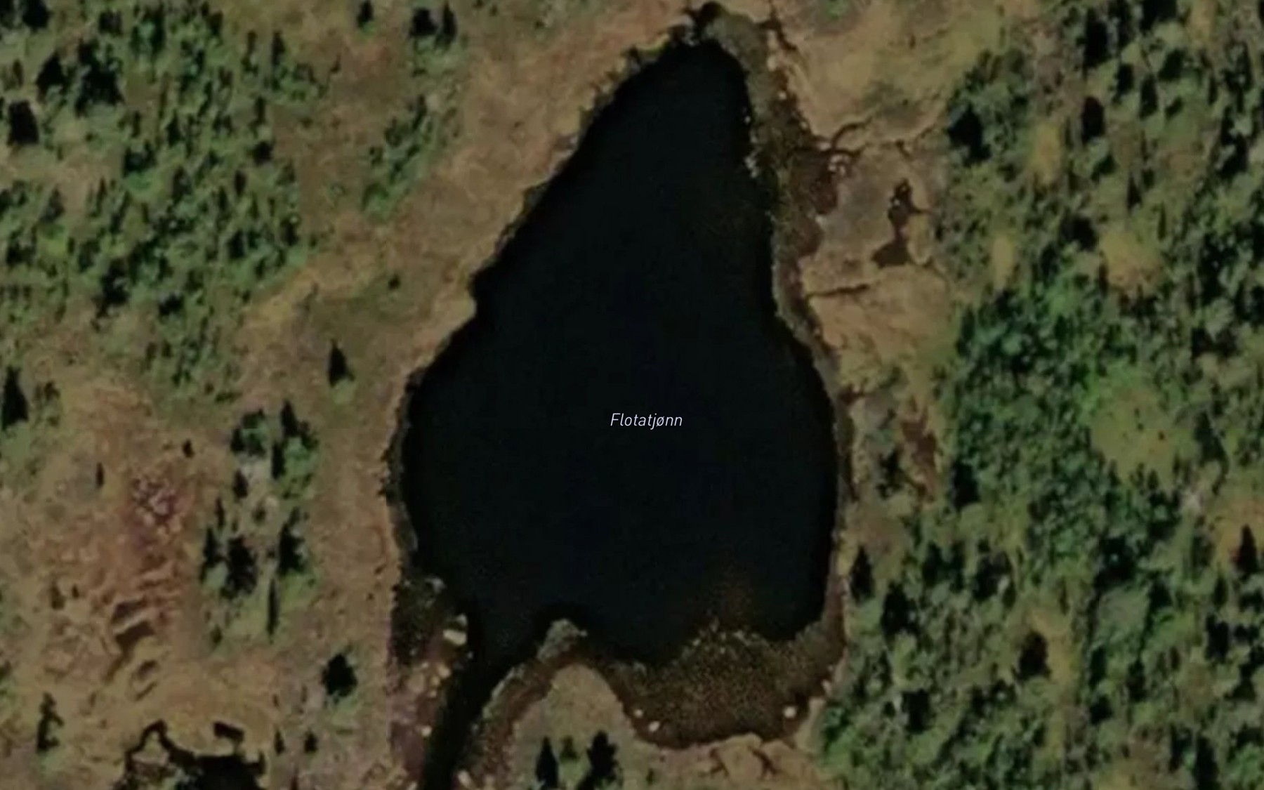 Satellite map of the Flotatjonn