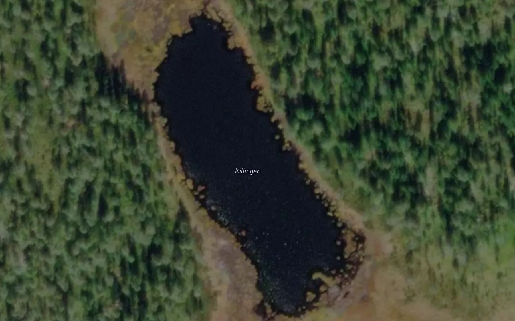 Satellite map of the Killingen