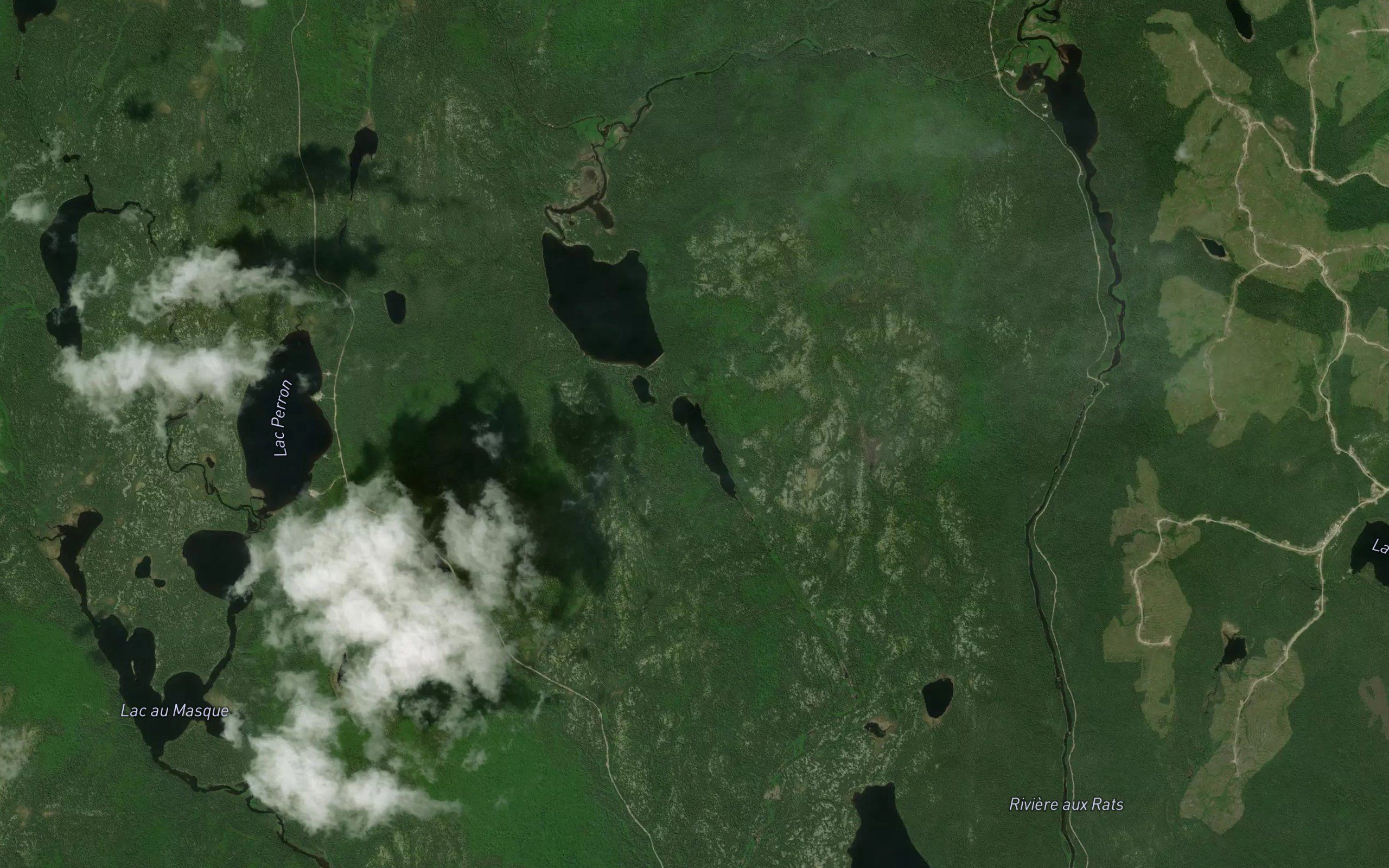 Lac dans l'Axe