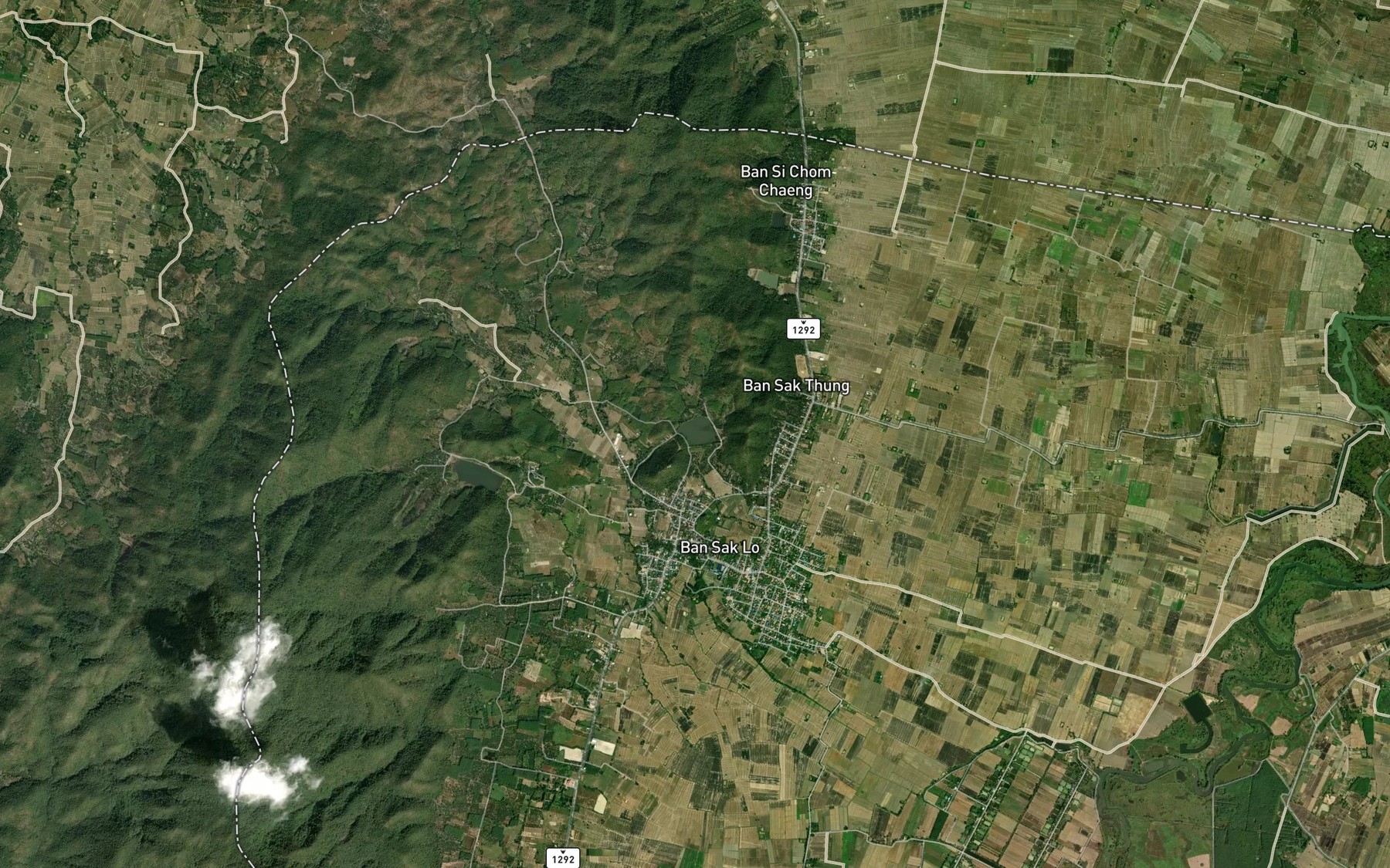 Satellite map of the Ang Kep Nam Huai Tamae