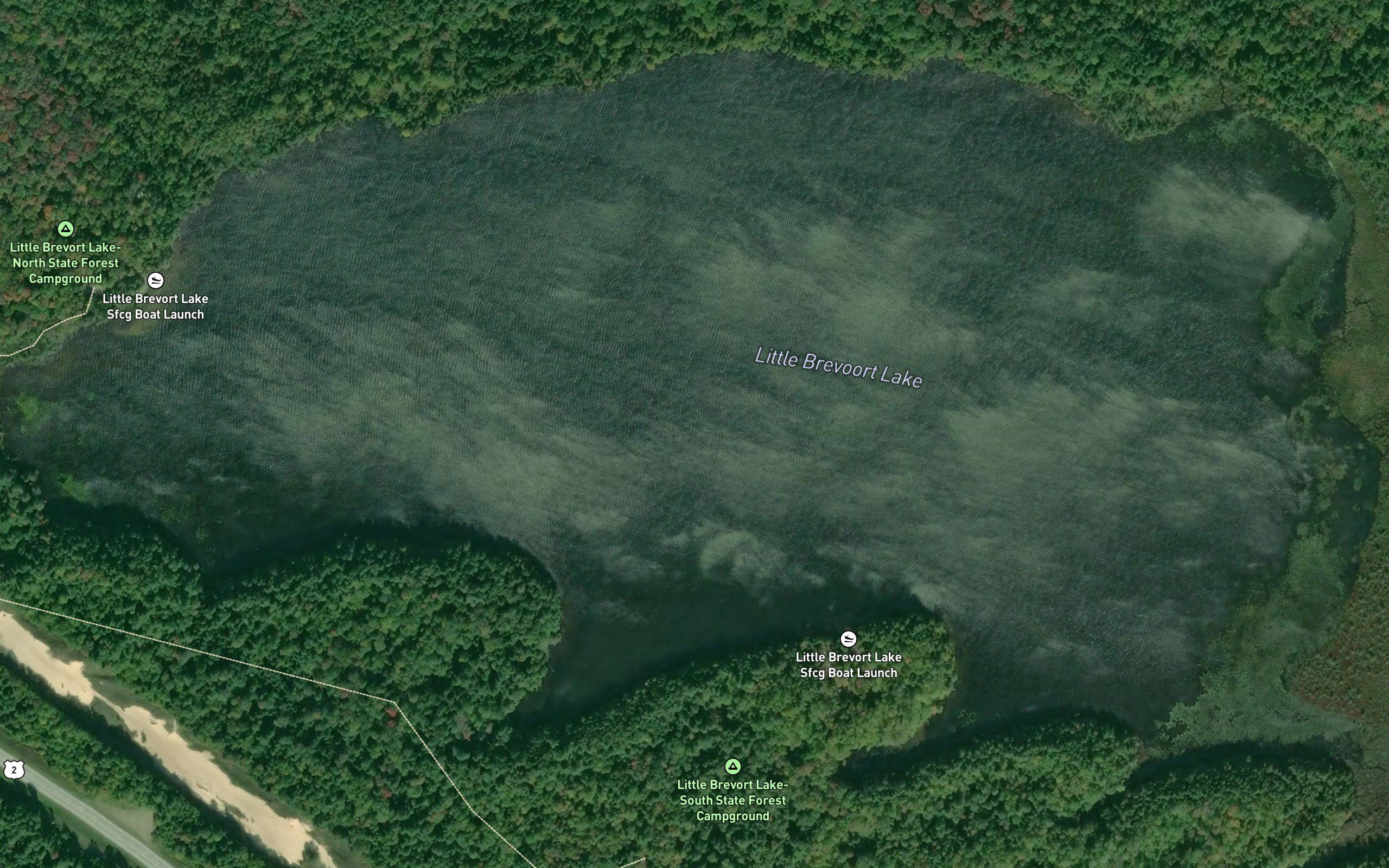 Little Brevoort Lake