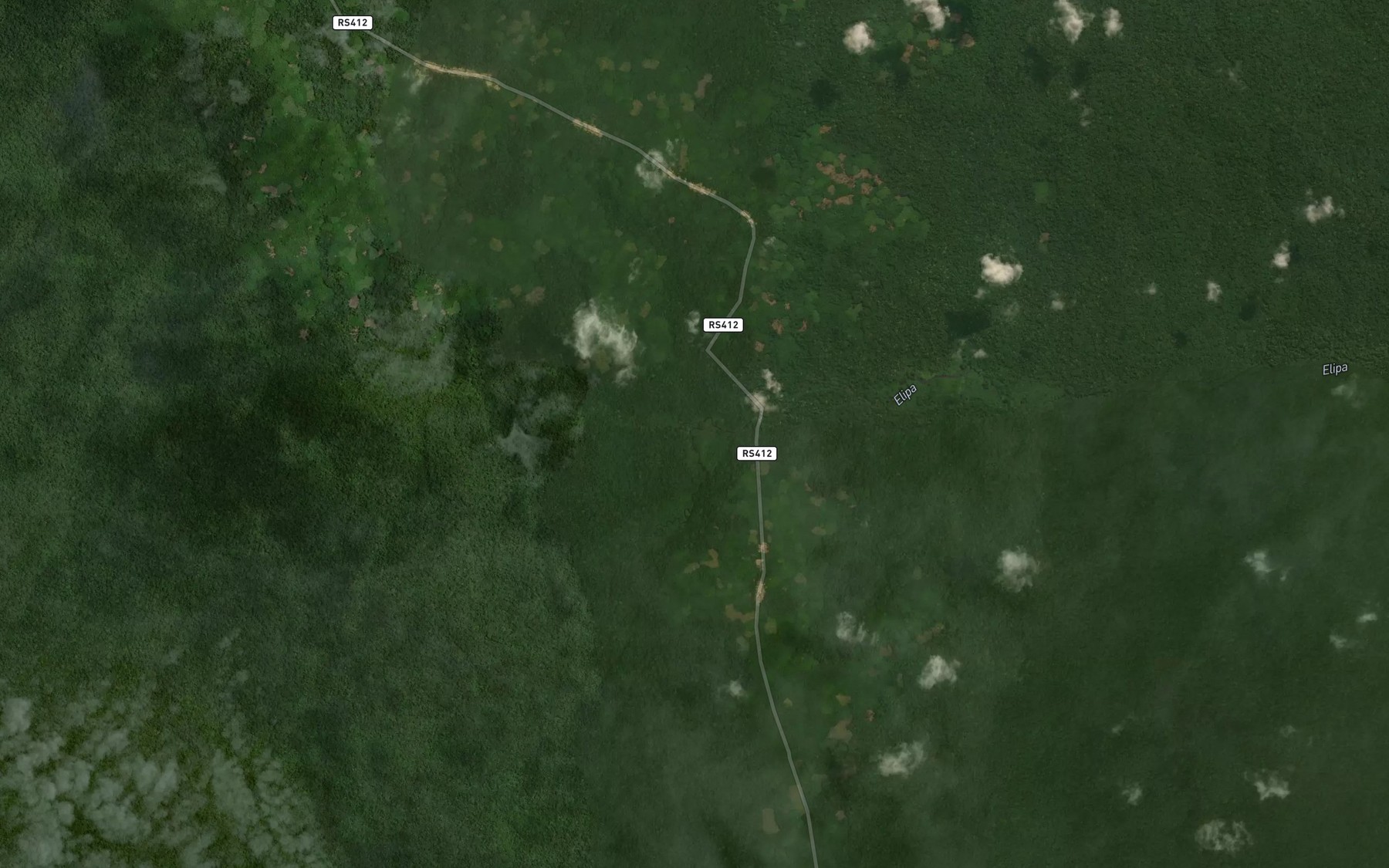 Satellite map of the Oku
