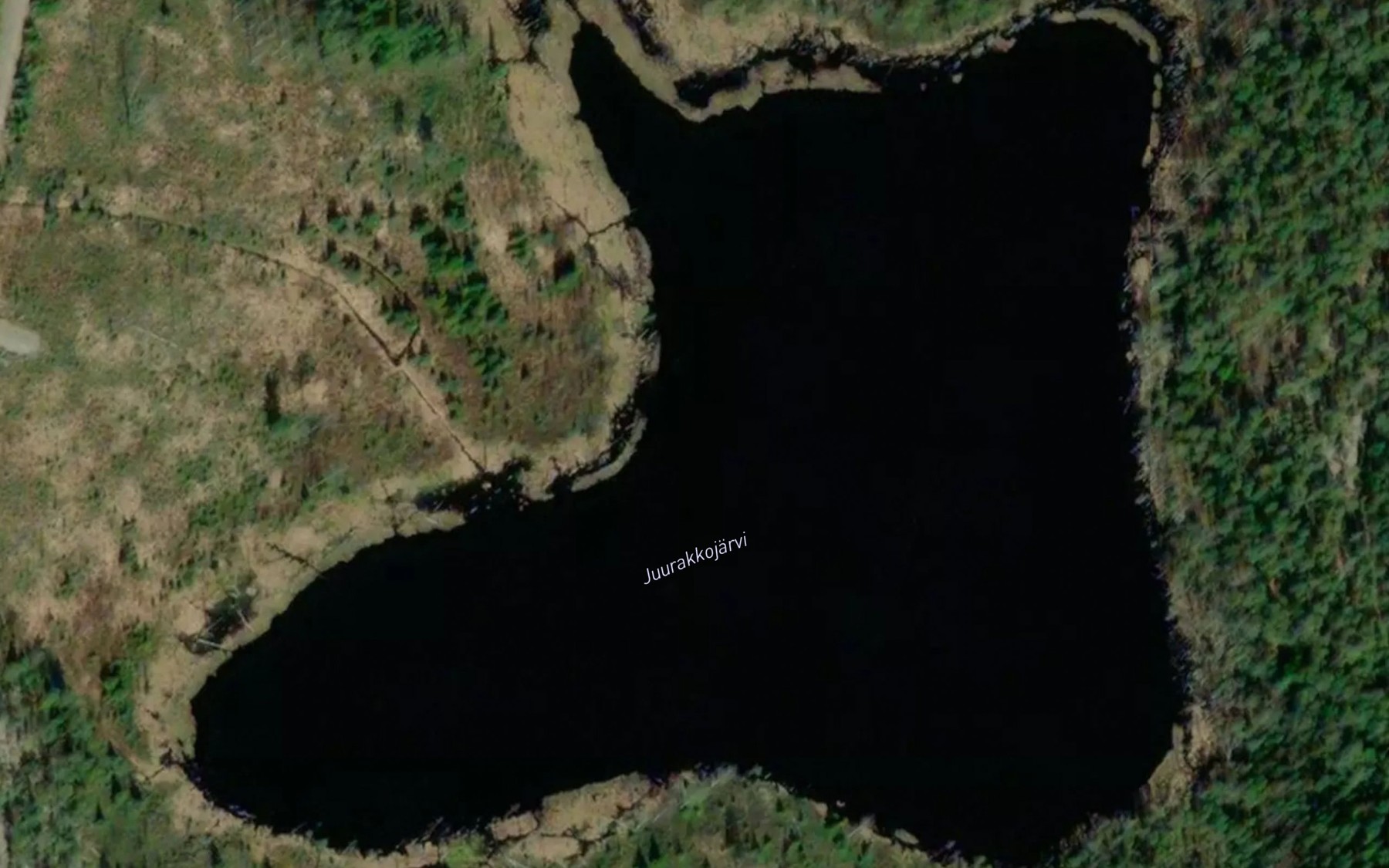 Satellite map of the Juurakkojarvi