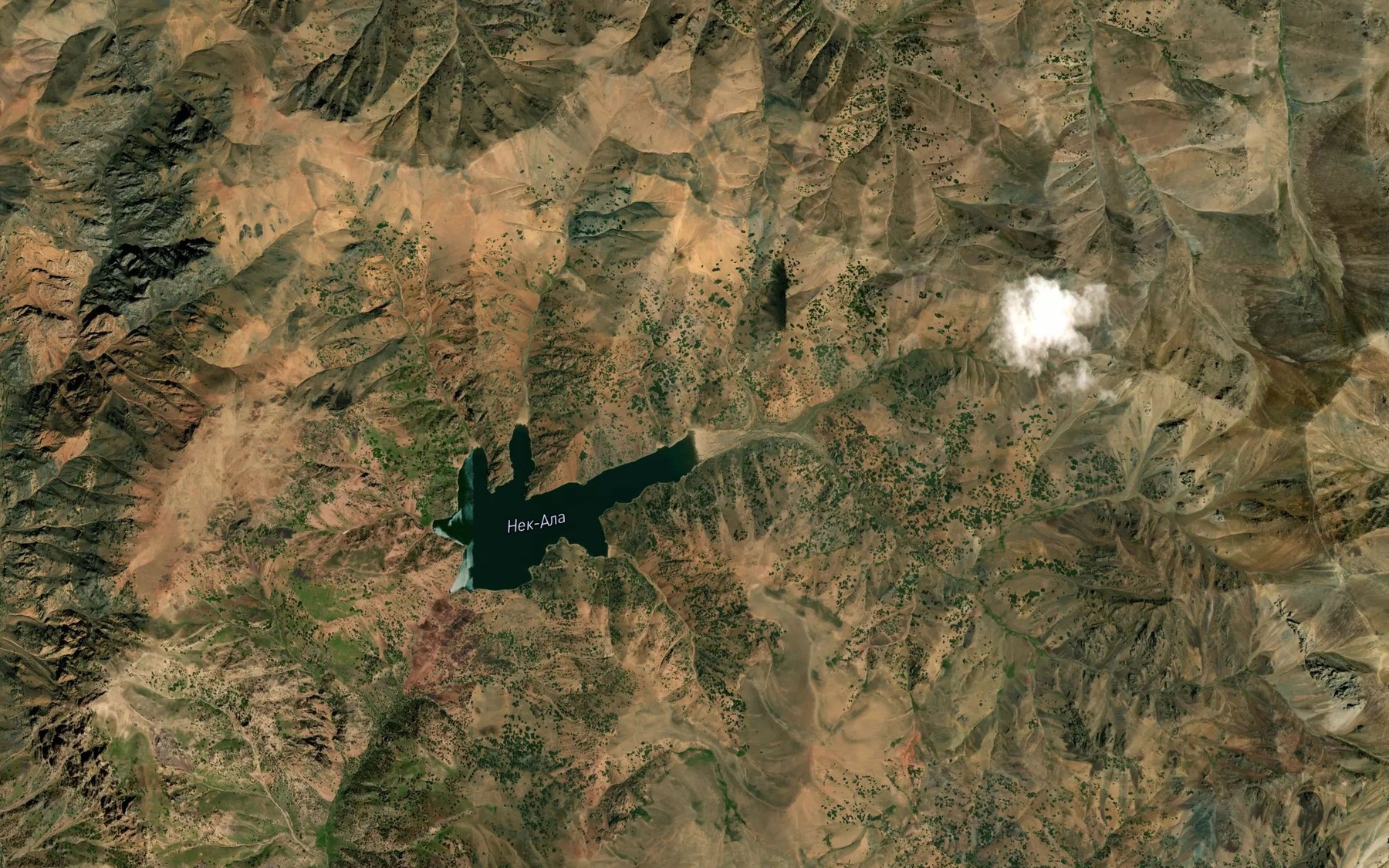 Satellite map of the Kel'-Bash-Say