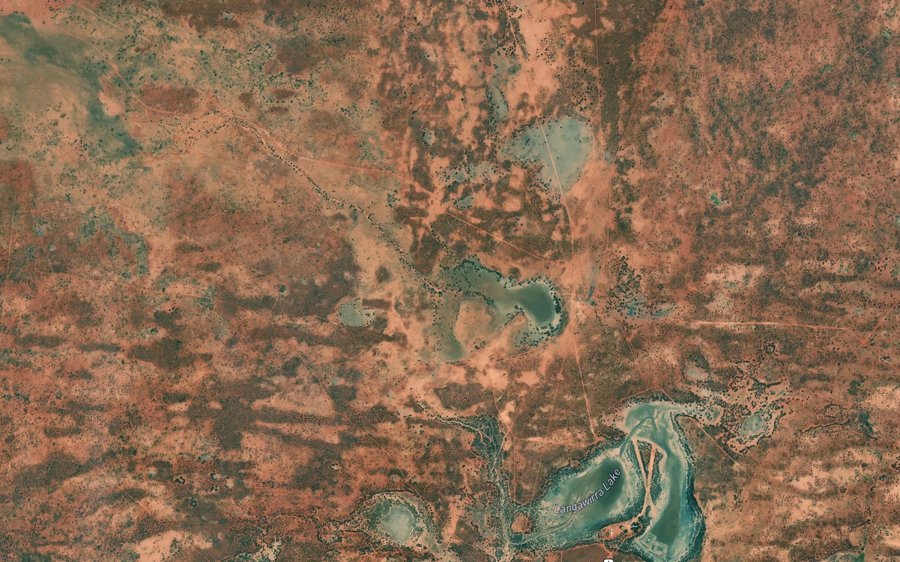 Satellite map of the Gairdners Creek
