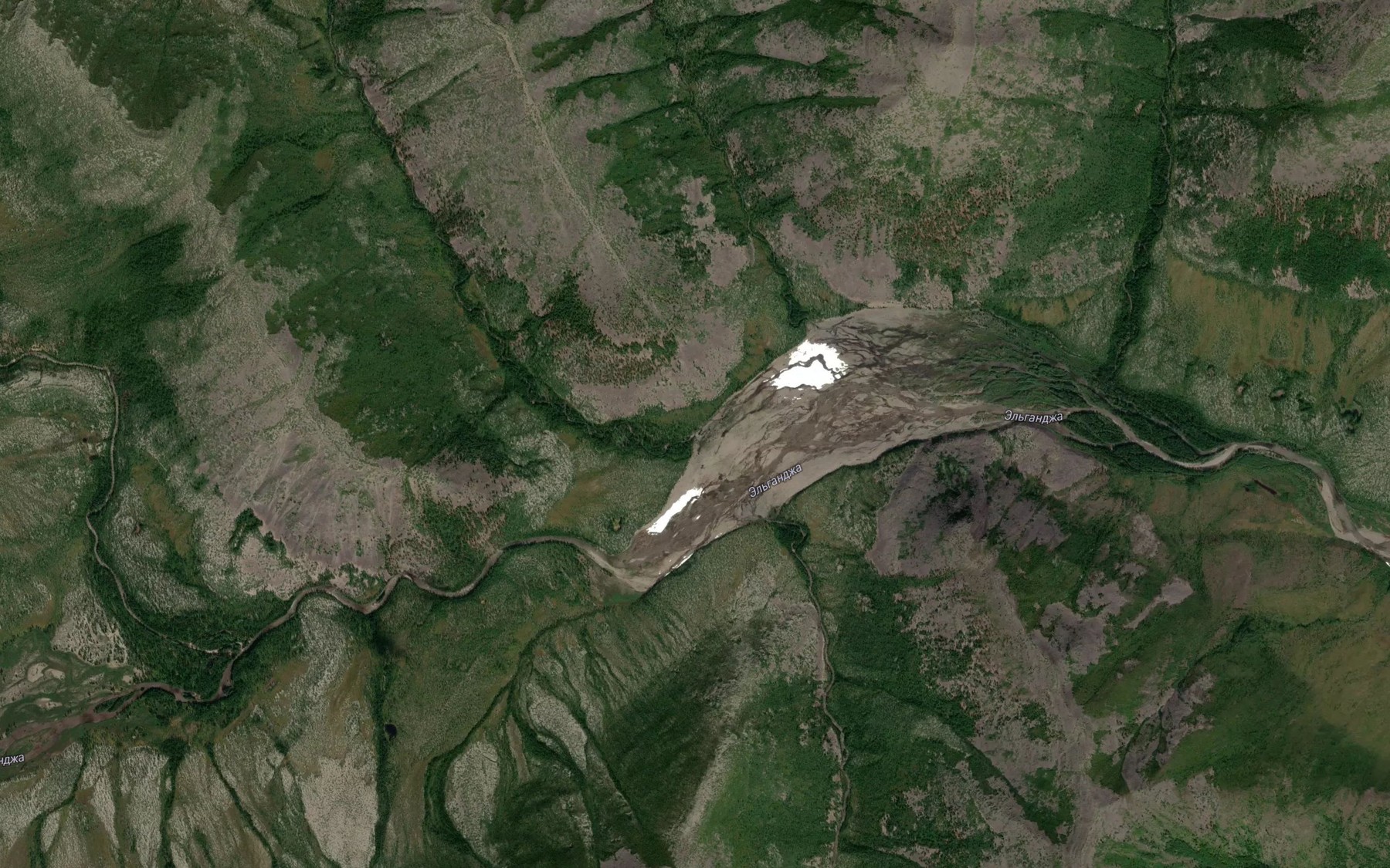 Satellite map of the Firn