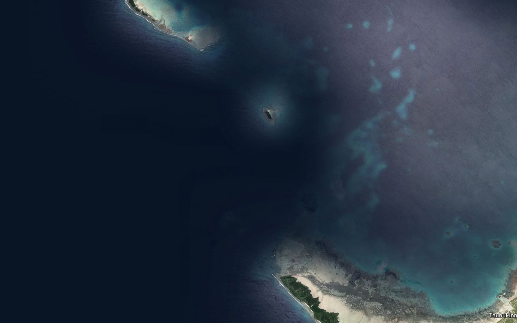 Satellite map of the South Main Channel