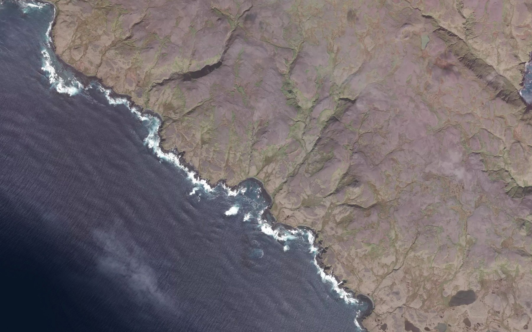 Satellite map of the Fall Creek