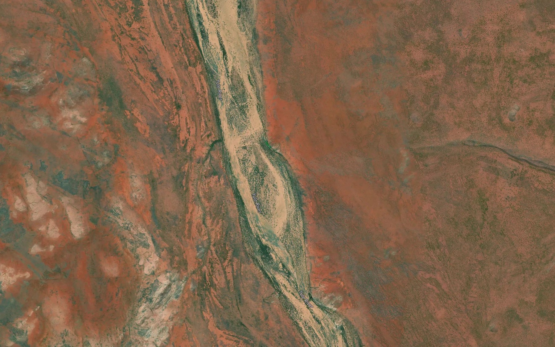 Satellite map of the Jelliabidina Pool