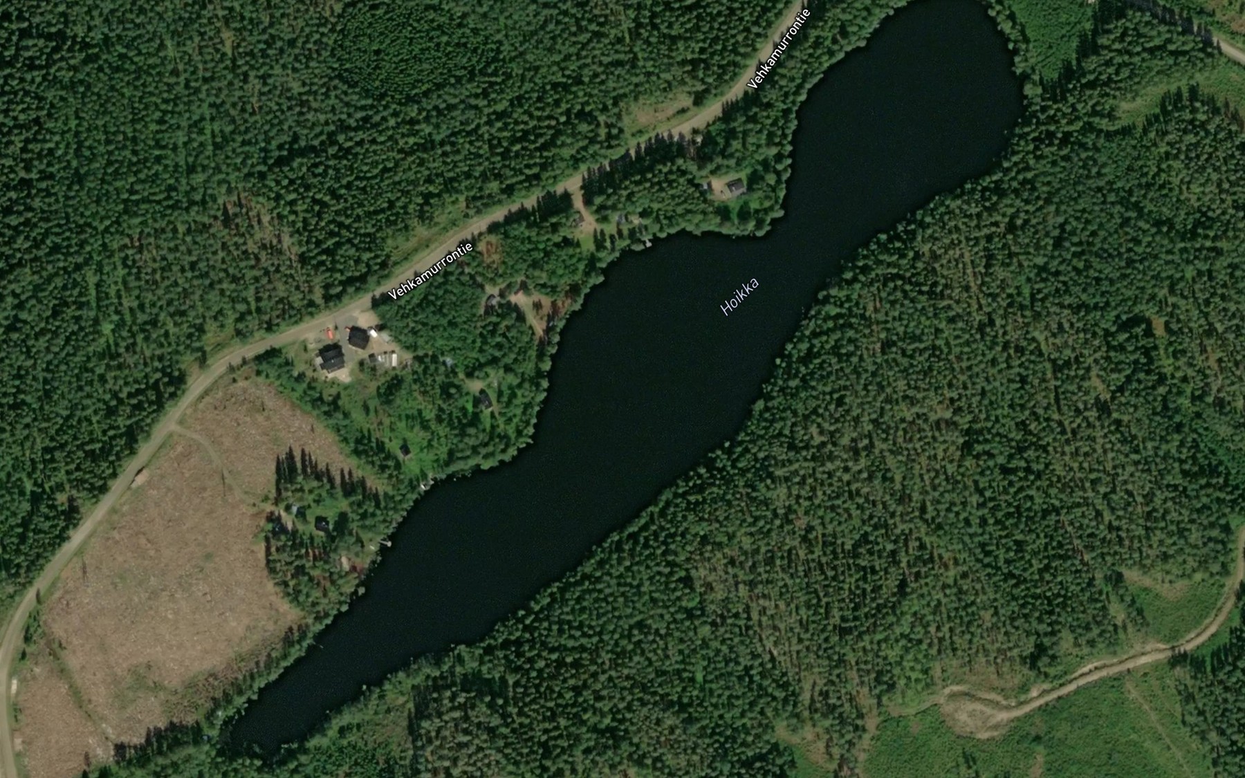 Satellite map of the Hoikka
