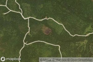Satellite map of the Ben Gile Pond