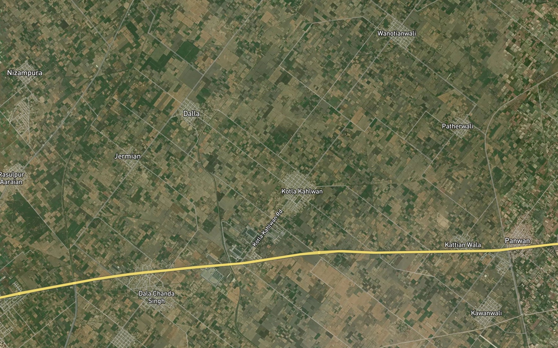 Satellite map of the Kotla Minor