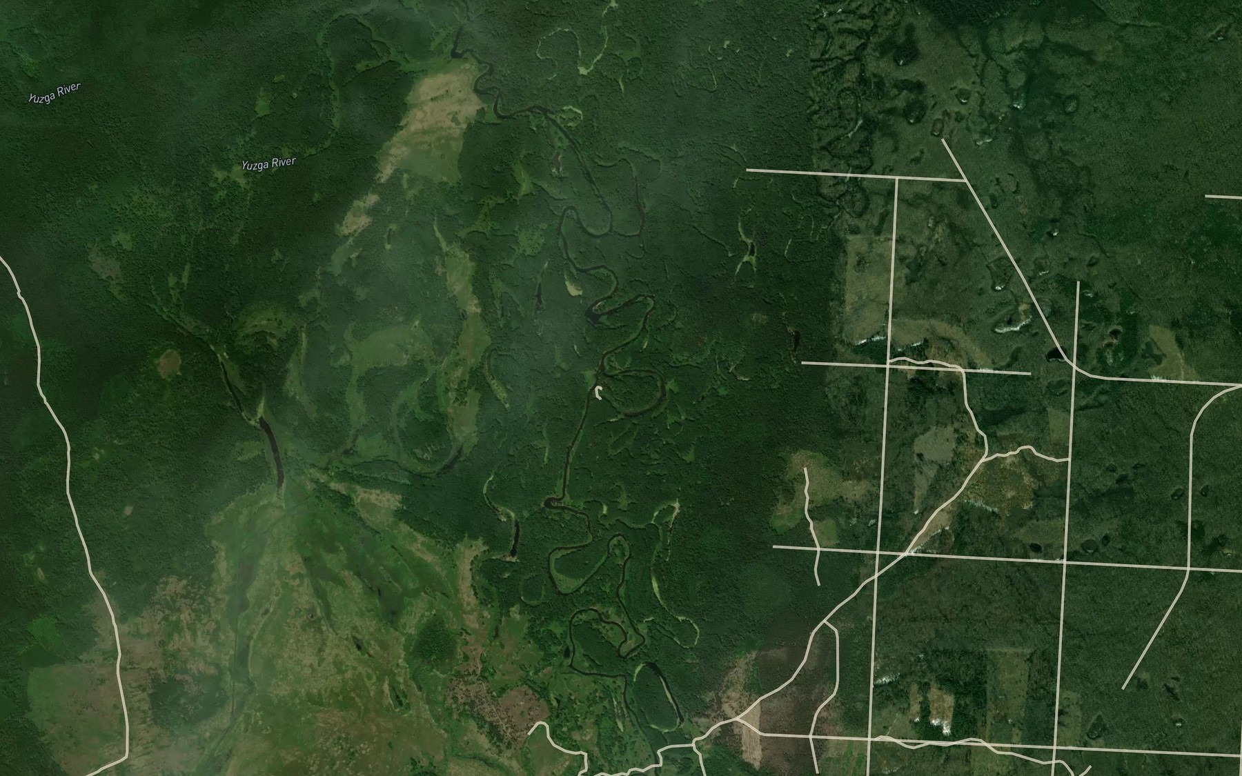 Satellite map of the Turkhtalyay