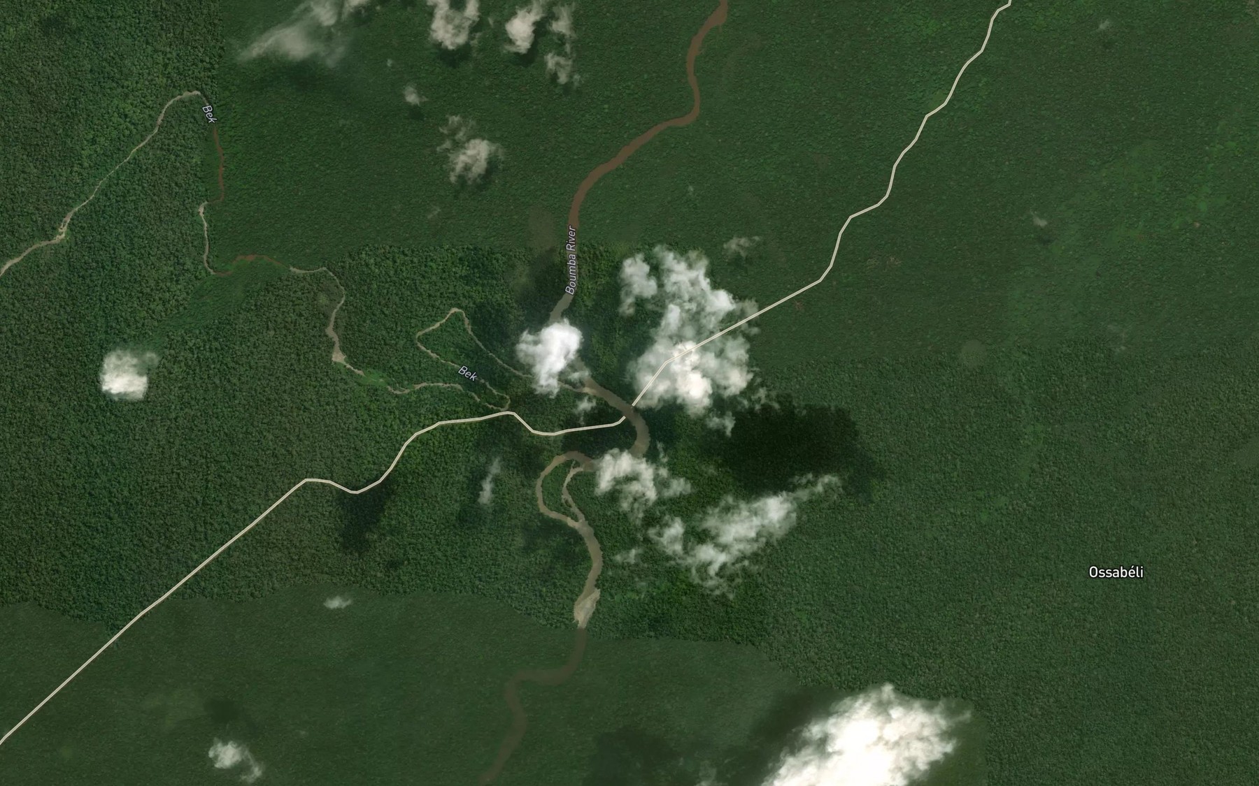 Satellite map of the Bok