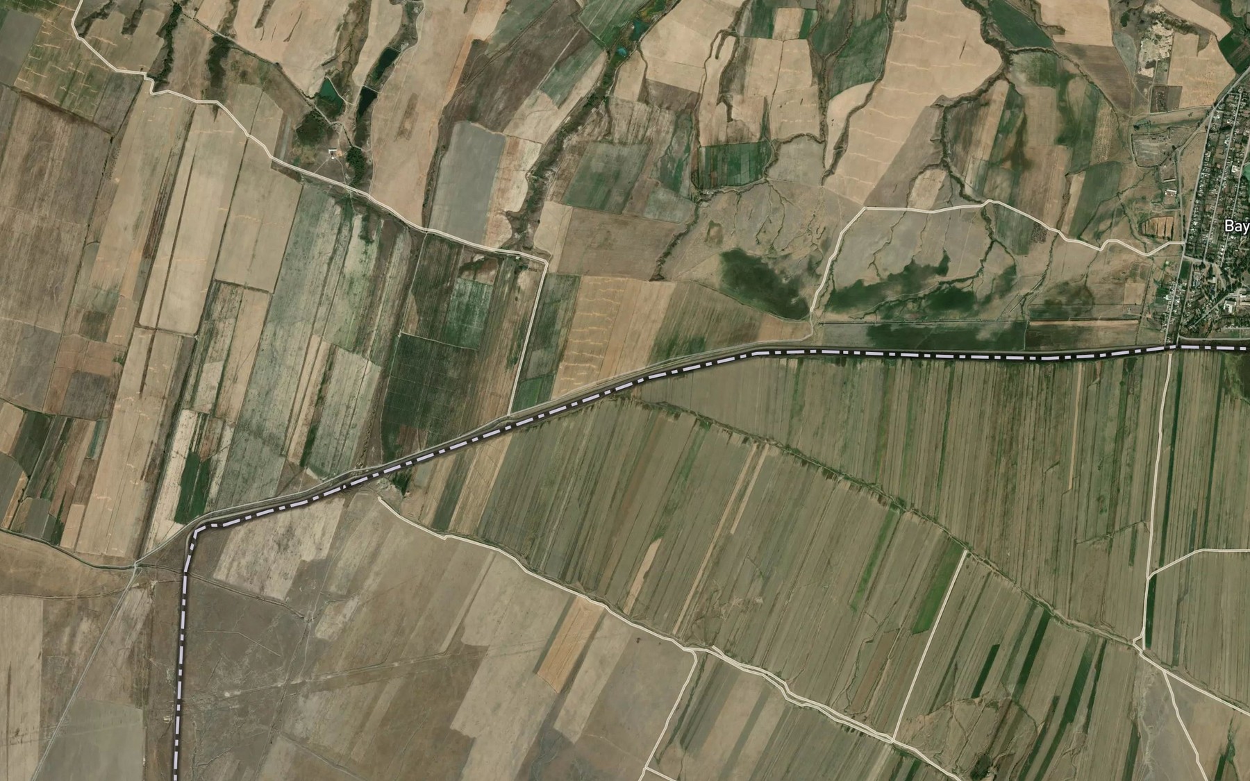 Satellite map of the Aryk Togolok-Bash