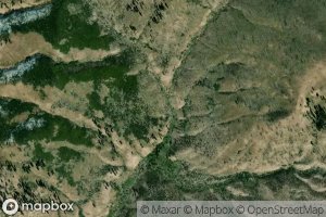 Satellite map of the Arrastra Creek