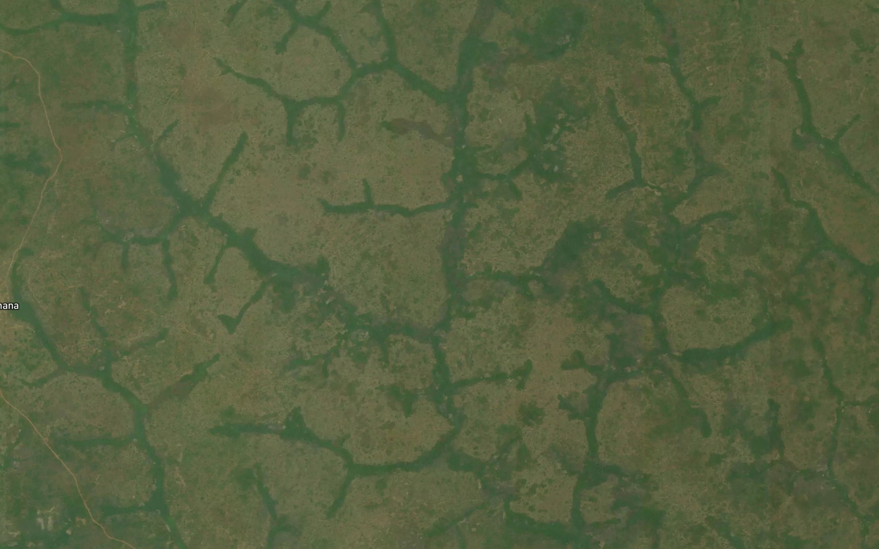 Satellite map of the Gbogbor