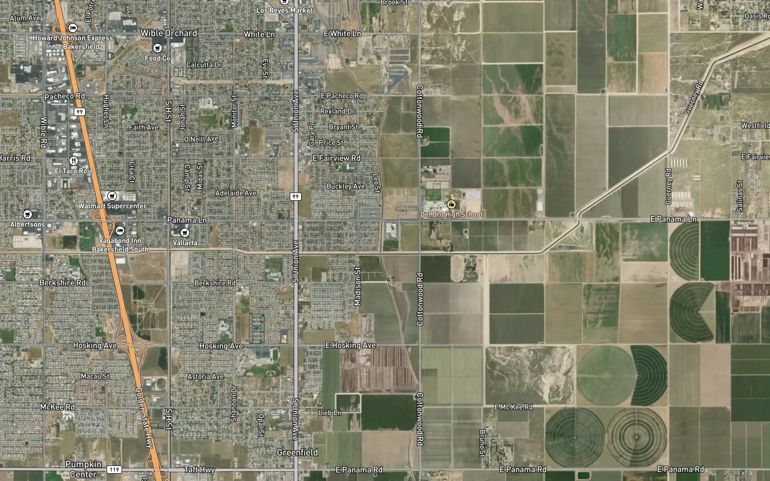 Central Branch Kern Island Canal
