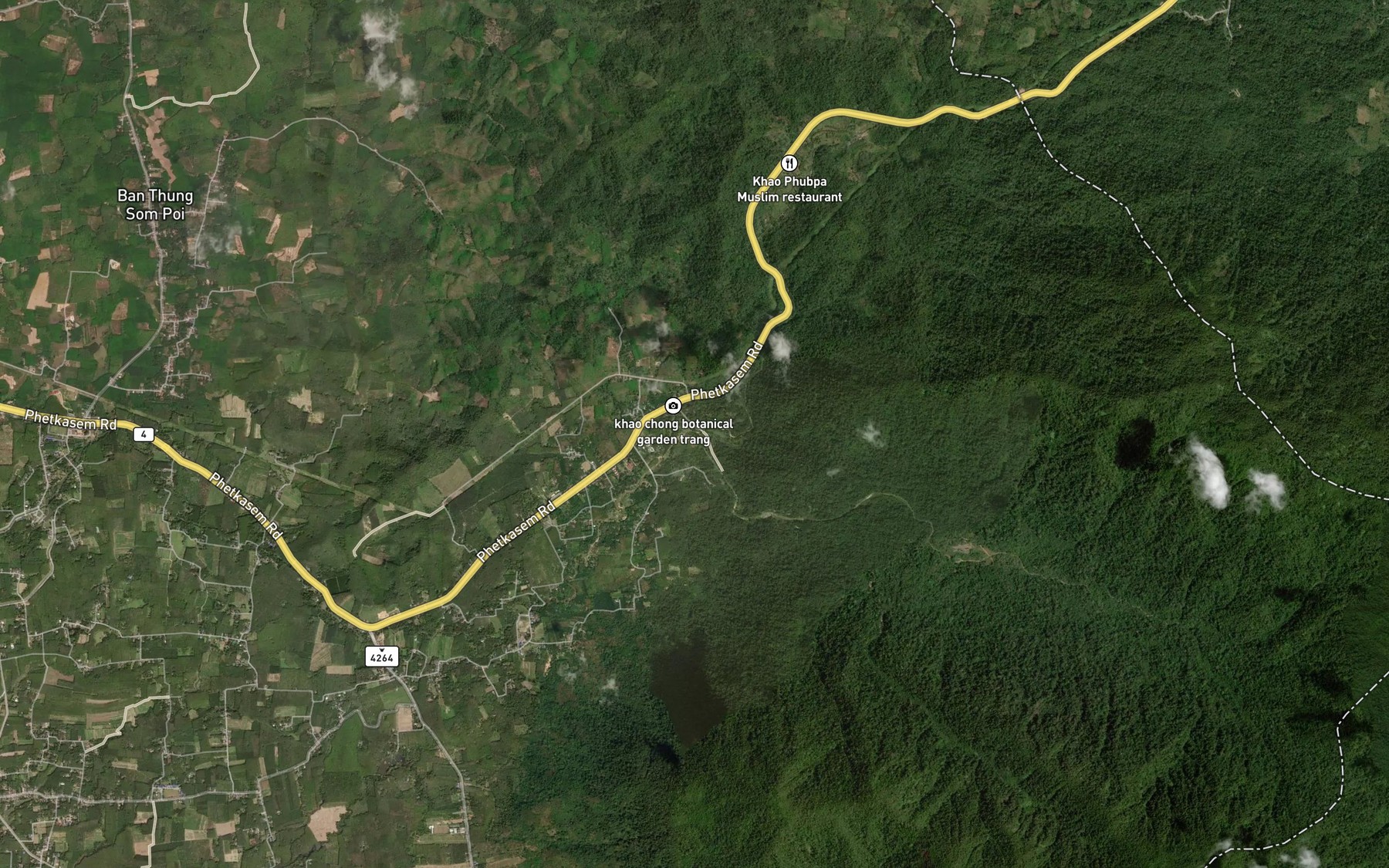 Satellite map of the Khlong Ton Nam Plio